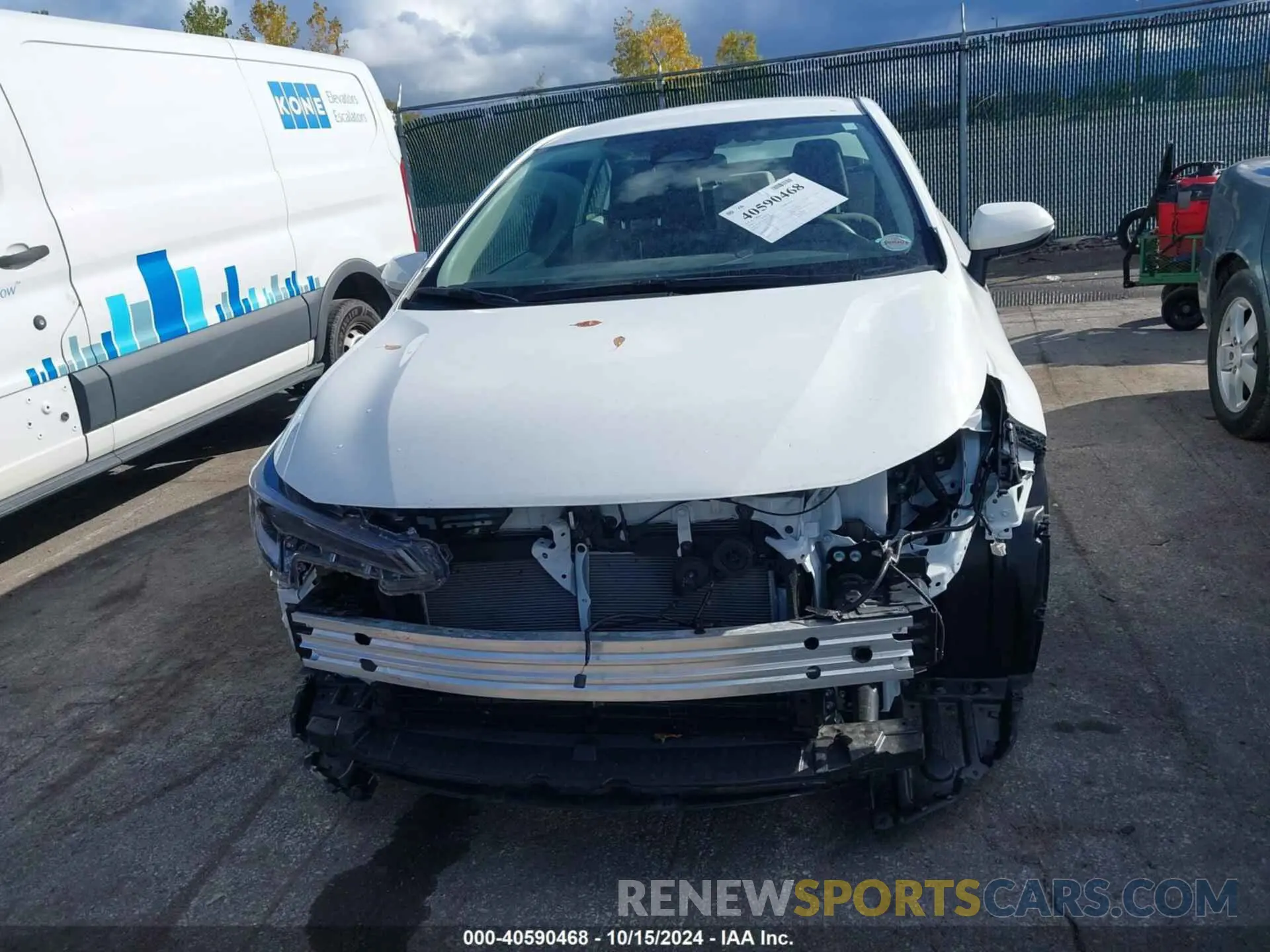 13 fotografías del automóvil dañado JTDBCMFEXP3017214 TOYOTA COROLLA 2023