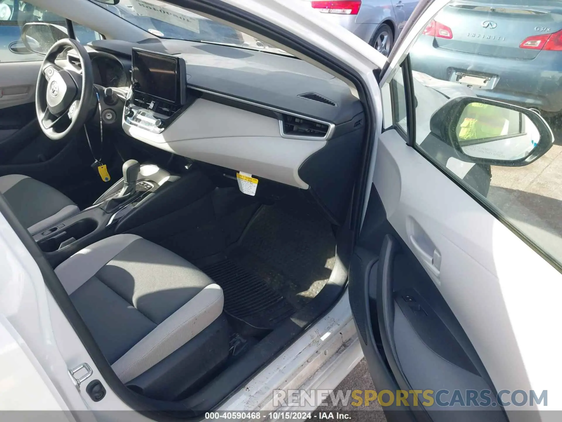 5 fotografías del automóvil dañado JTDBCMFEXP3017214 TOYOTA COROLLA 2023