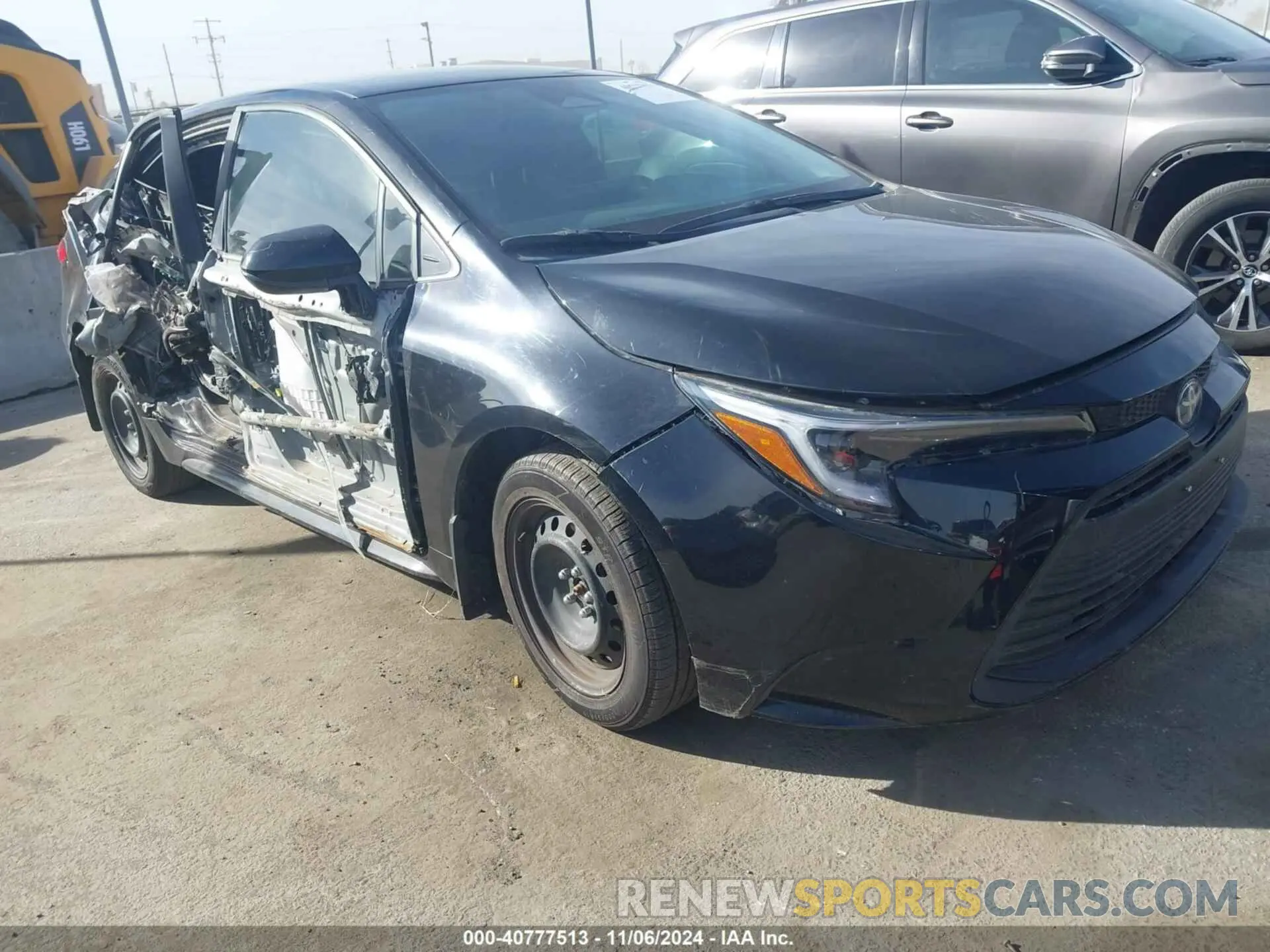 1 fotografías del automóvil dañado JTDBCMFEXP3019061 TOYOTA COROLLA 2023