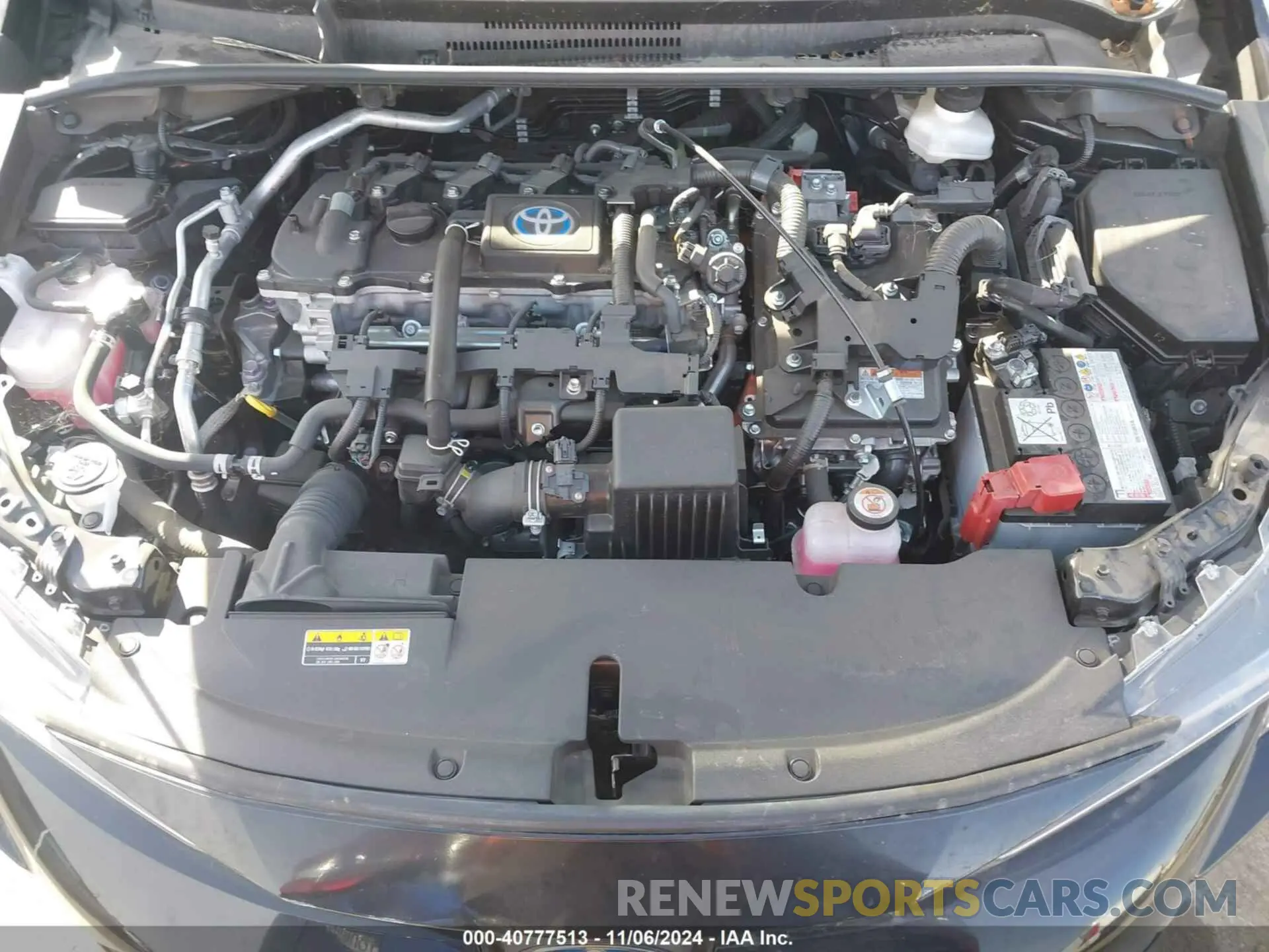 10 fotografías del automóvil dañado JTDBCMFEXP3019061 TOYOTA COROLLA 2023