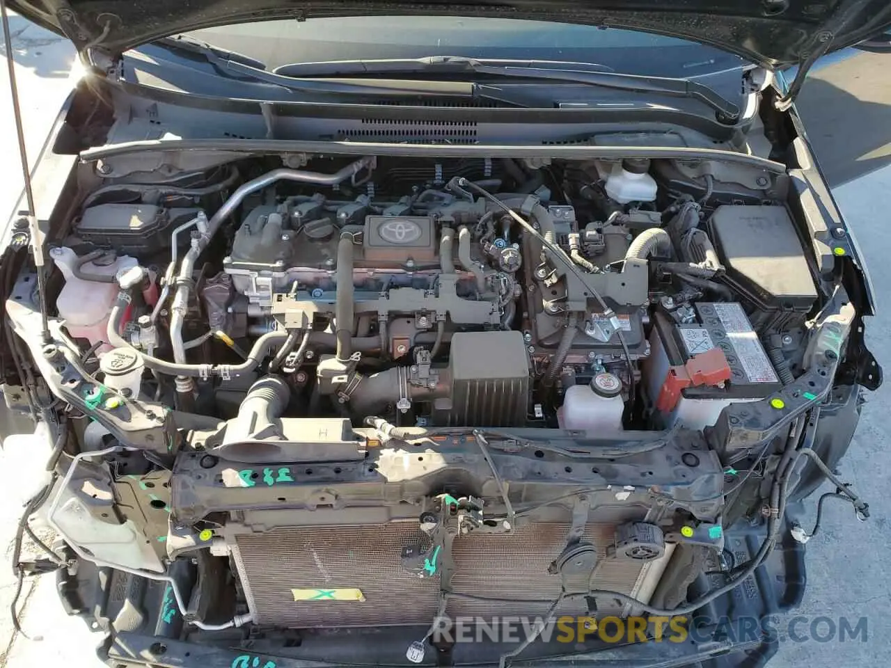 11 fotografías del automóvil dañado JTDBCMFEXP3019481 TOYOTA COROLLA 2023