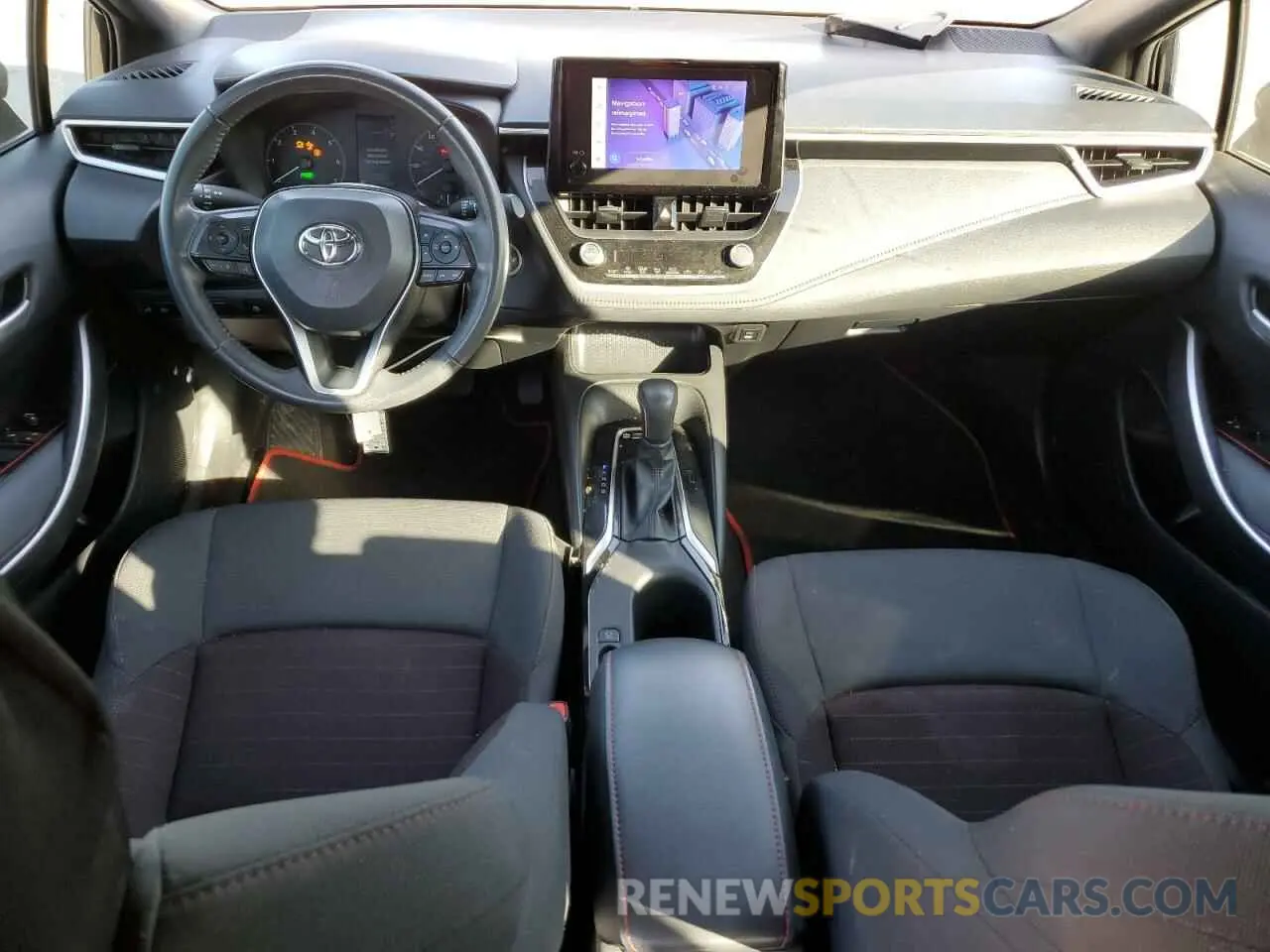 8 fotografías del automóvil dañado JTDBCMFEXP3019481 TOYOTA COROLLA 2023