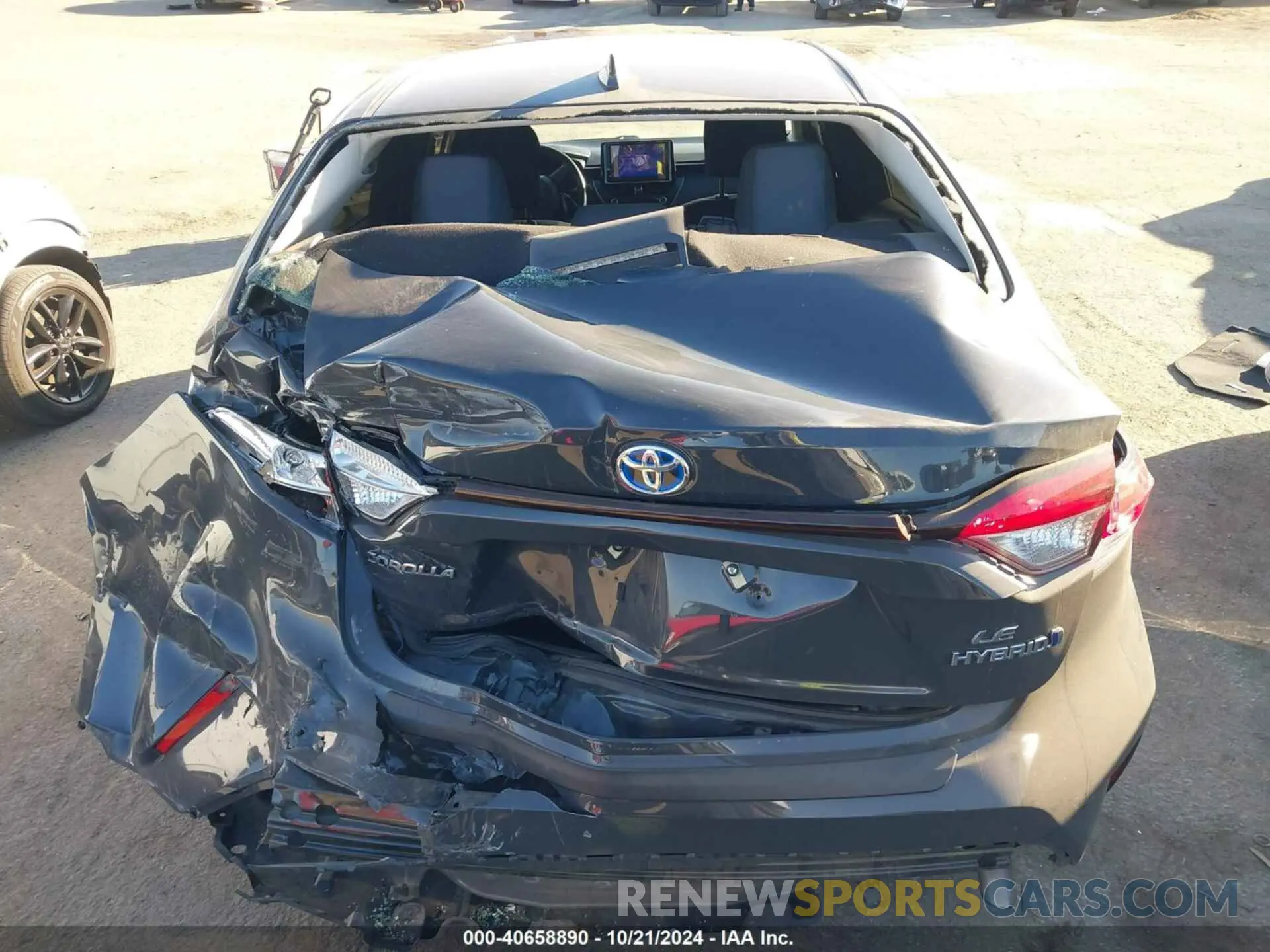 16 fotografías del automóvil dañado JTDBCMFEXP3020145 TOYOTA COROLLA 2023