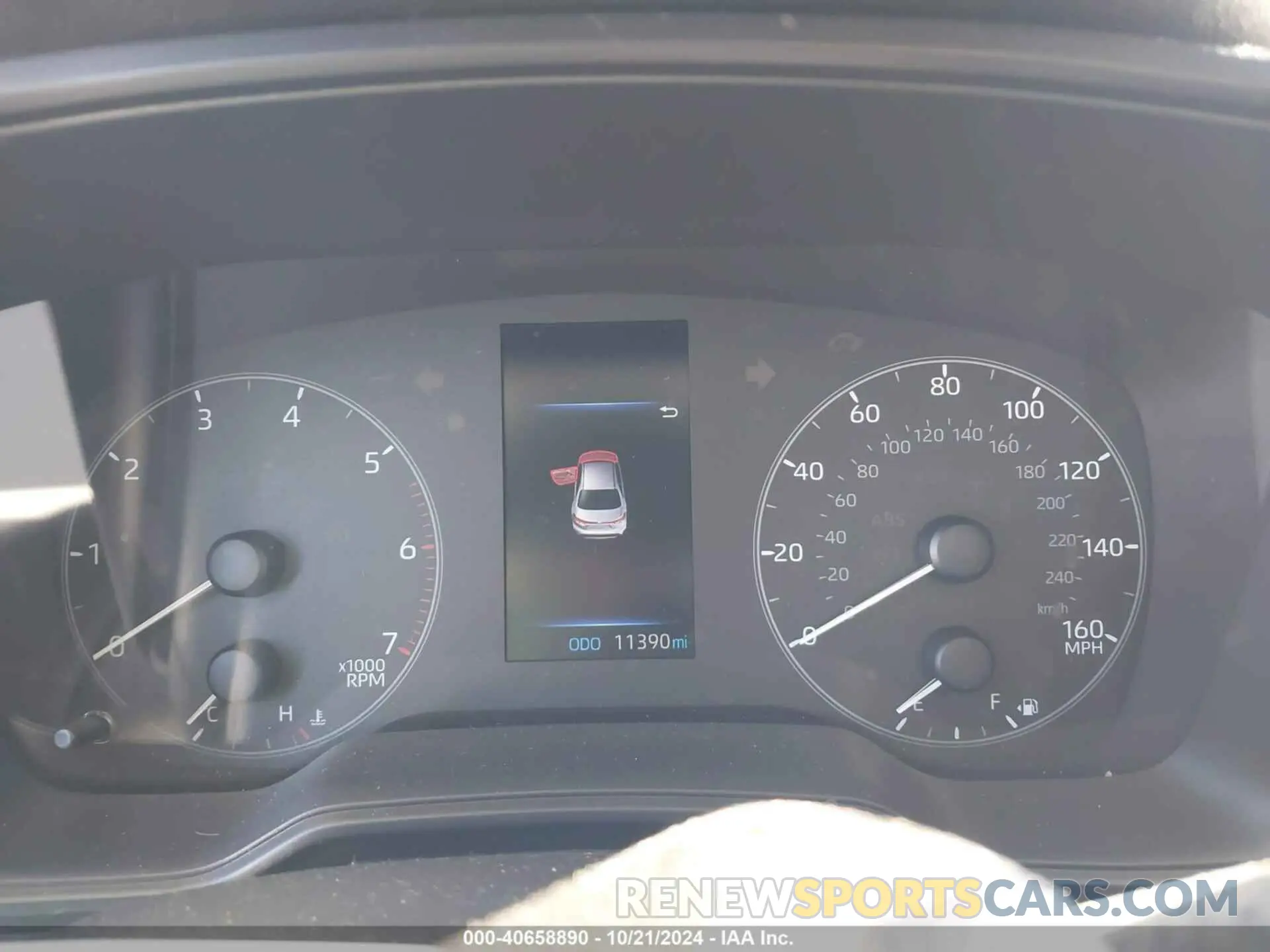7 fotografías del automóvil dañado JTDBCMFEXP3020145 TOYOTA COROLLA 2023