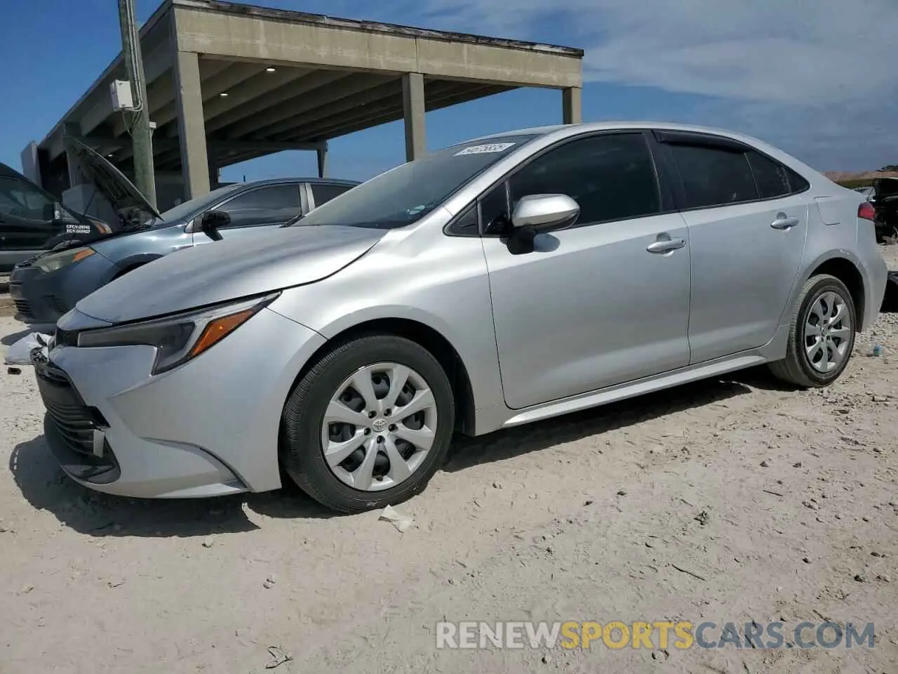 1 fotografías del automóvil dañado JTDBCMFEXP3021036 TOYOTA COROLLA 2023