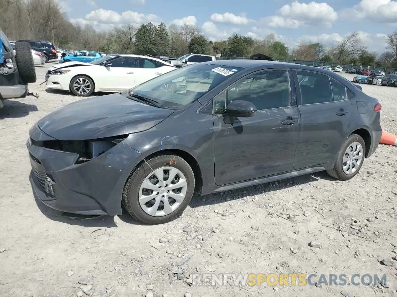 1 fotografías del automóvil dañado JTDBCMFEXP3021490 TOYOTA COROLLA 2023