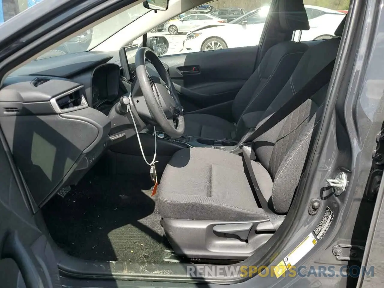 7 fotografías del automóvil dañado JTDBCMFEXP3021490 TOYOTA COROLLA 2023
