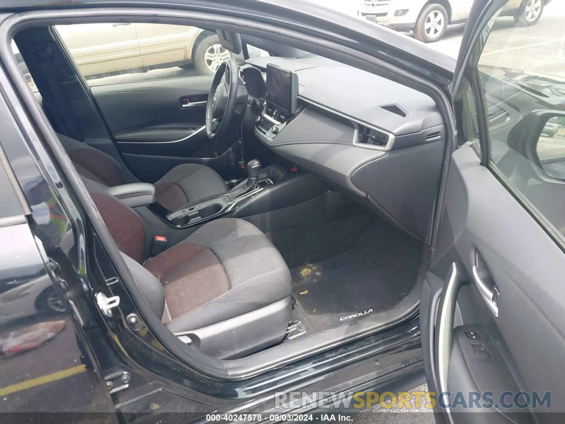 5 fotografías del automóvil dañado JTDBCMFEXPJ003437 TOYOTA COROLLA 2023