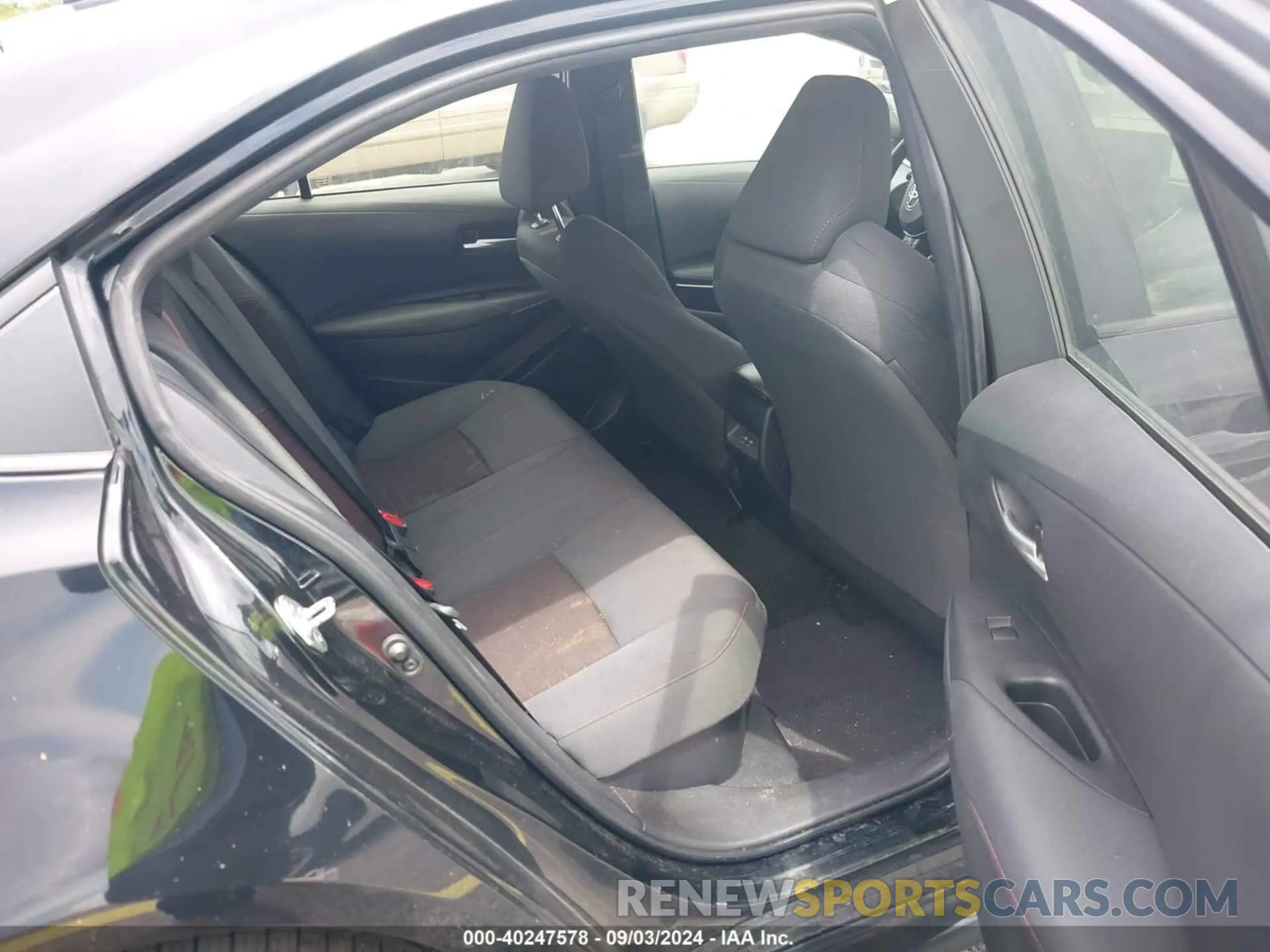 8 fotografías del automóvil dañado JTDBCMFEXPJ003437 TOYOTA COROLLA 2023