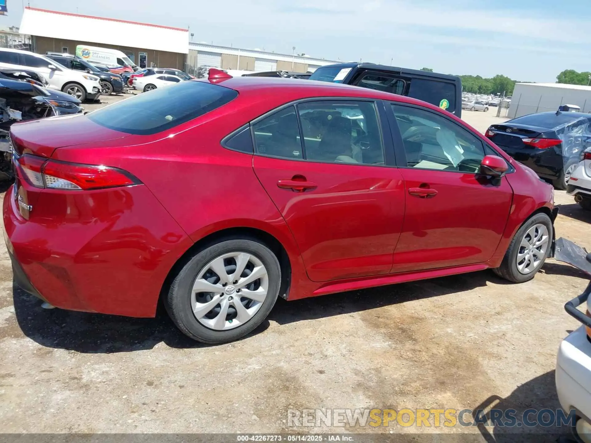 13 fotografías del automóvil dañado JTDBCMFEXPJ009304 TOYOTA COROLLA 2023