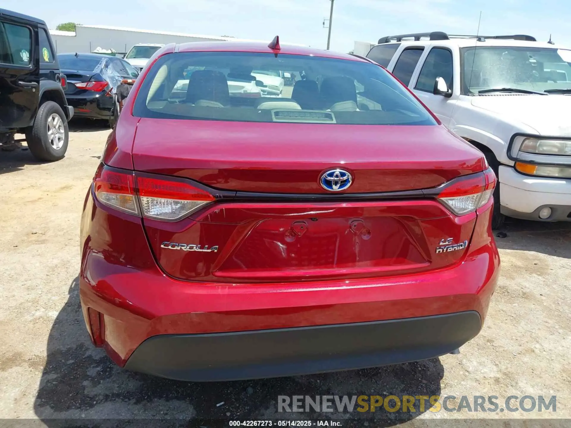 16 fotografías del automóvil dañado JTDBCMFEXPJ009304 TOYOTA COROLLA 2023