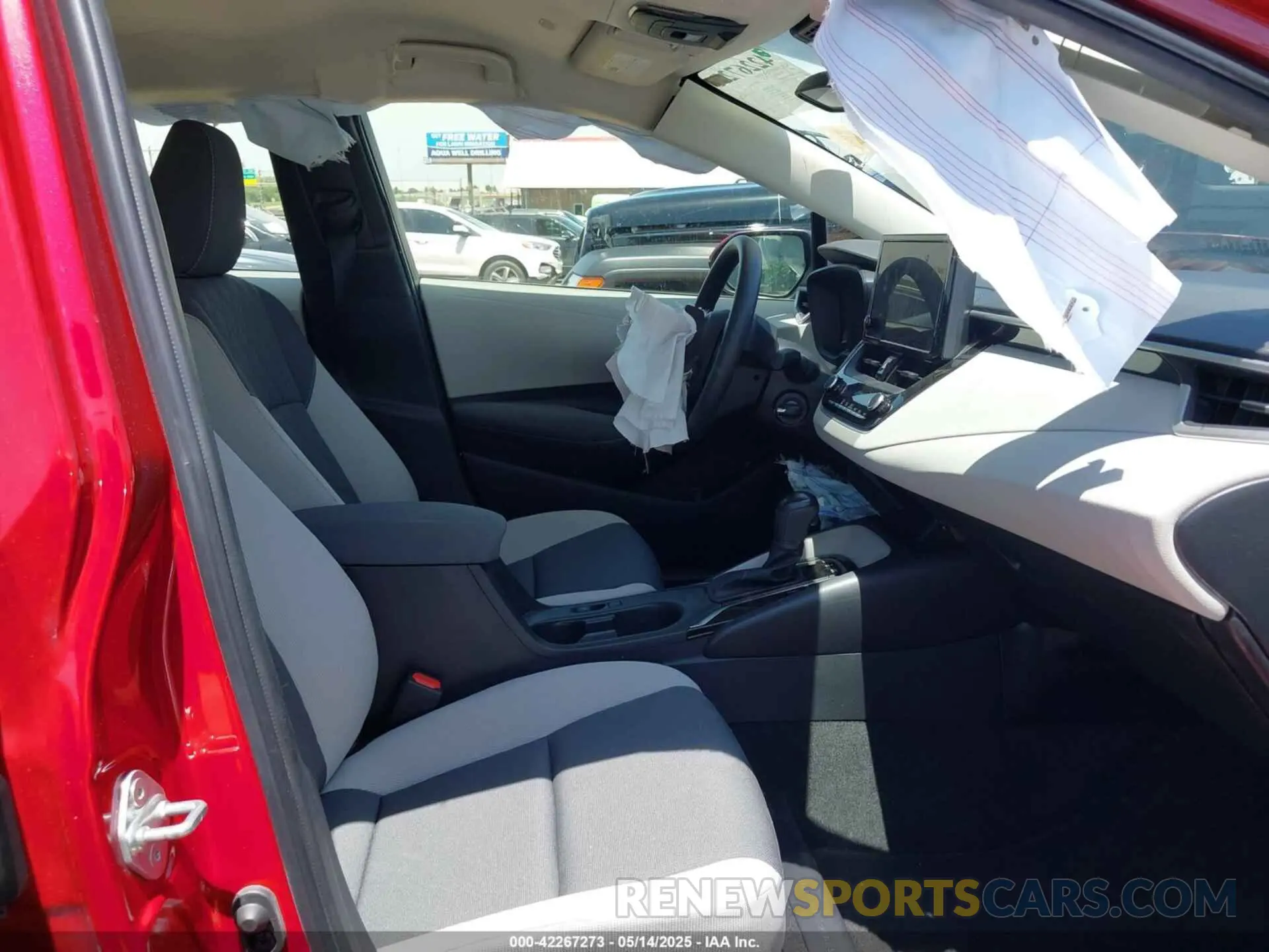 5 fotografías del automóvil dañado JTDBCMFEXPJ009304 TOYOTA COROLLA 2023