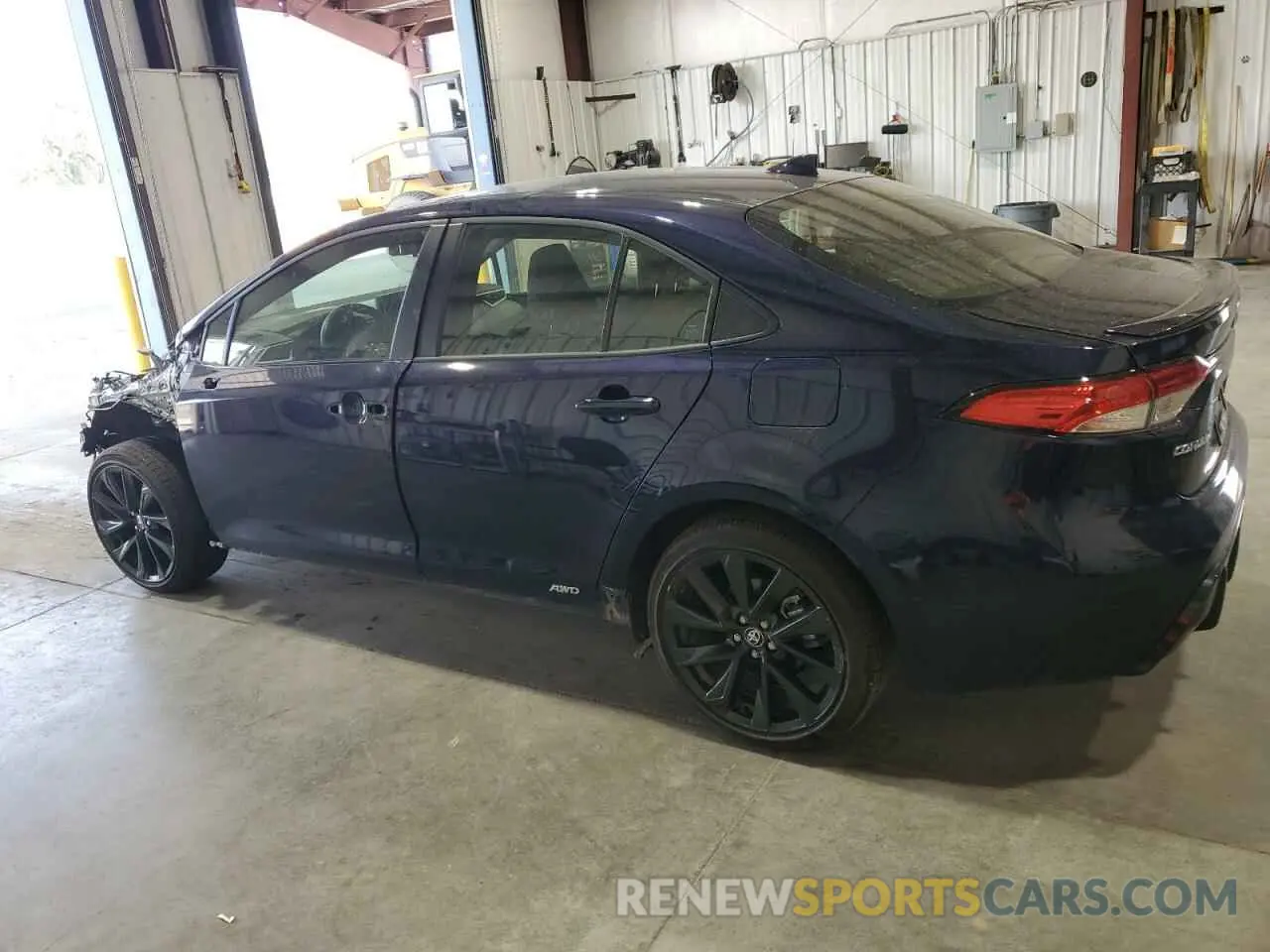 2 fotografías del automóvil dañado JTDBDMHE1PJ003627 TOYOTA COROLLA 2023