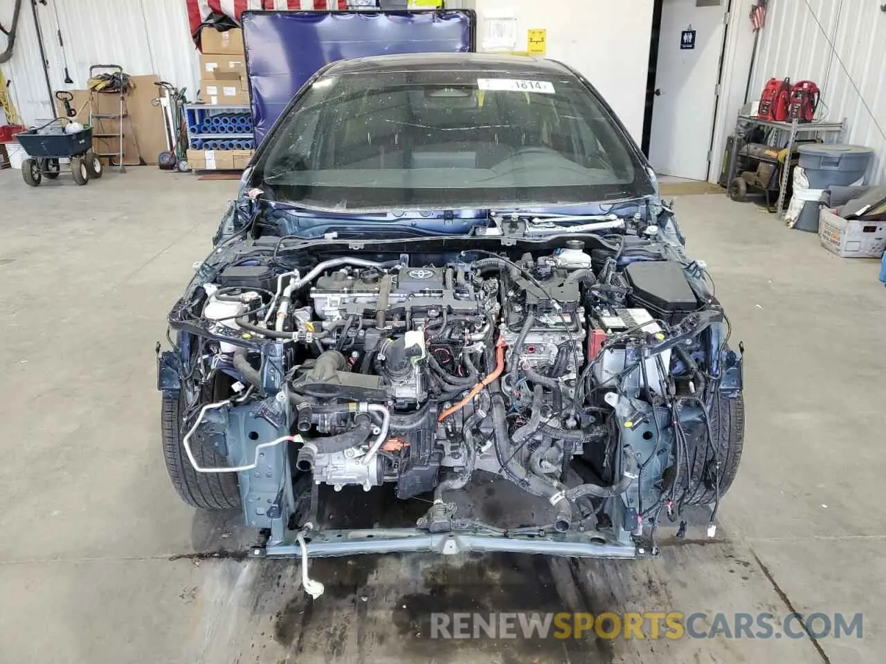 5 fotografías del automóvil dañado JTDBDMHE1PJ003627 TOYOTA COROLLA 2023