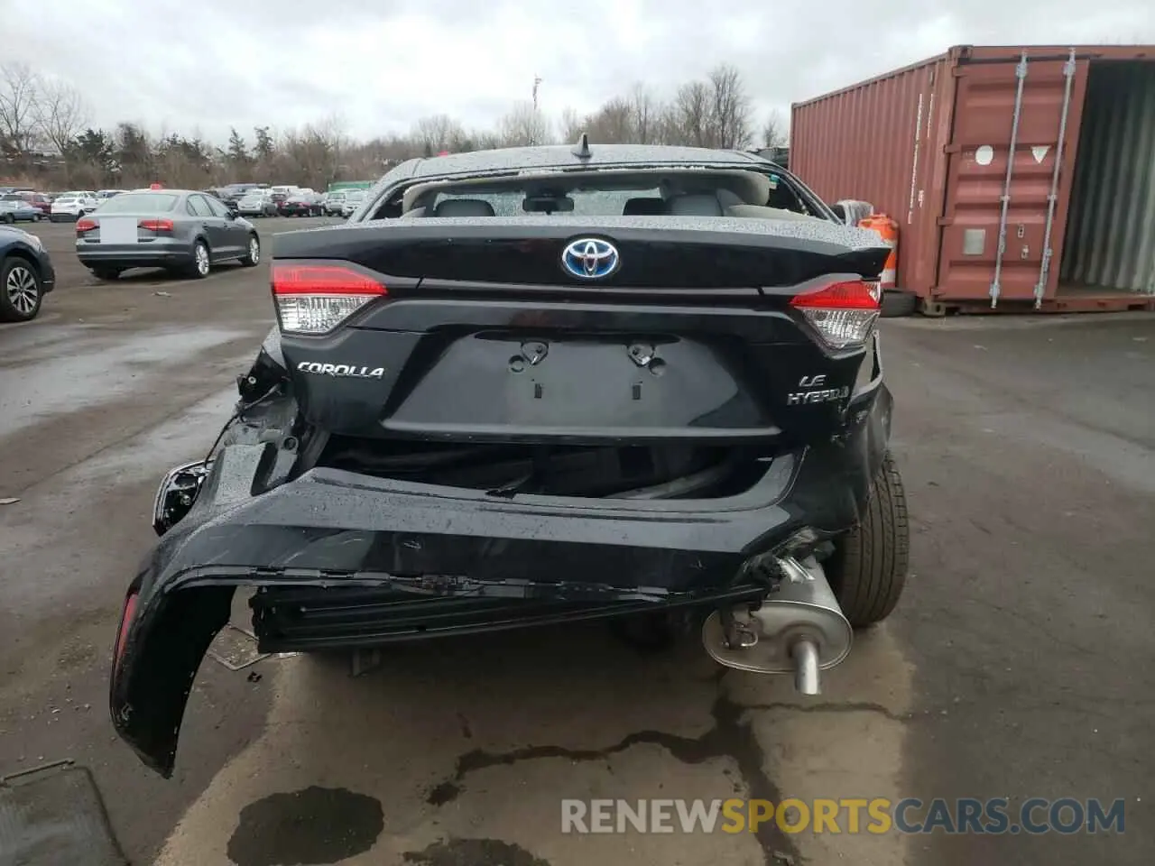 6 fotografías del automóvil dañado JTDBDMHE2P3002183 TOYOTA COROLLA 2023