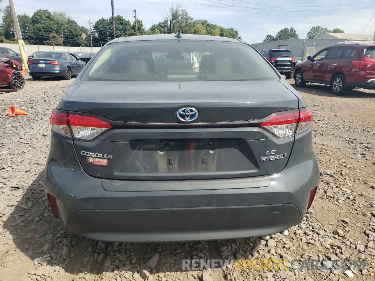 6 fotografías del automóvil dañado JTDBDMHE2P3006332 TOYOTA COROLLA 2023