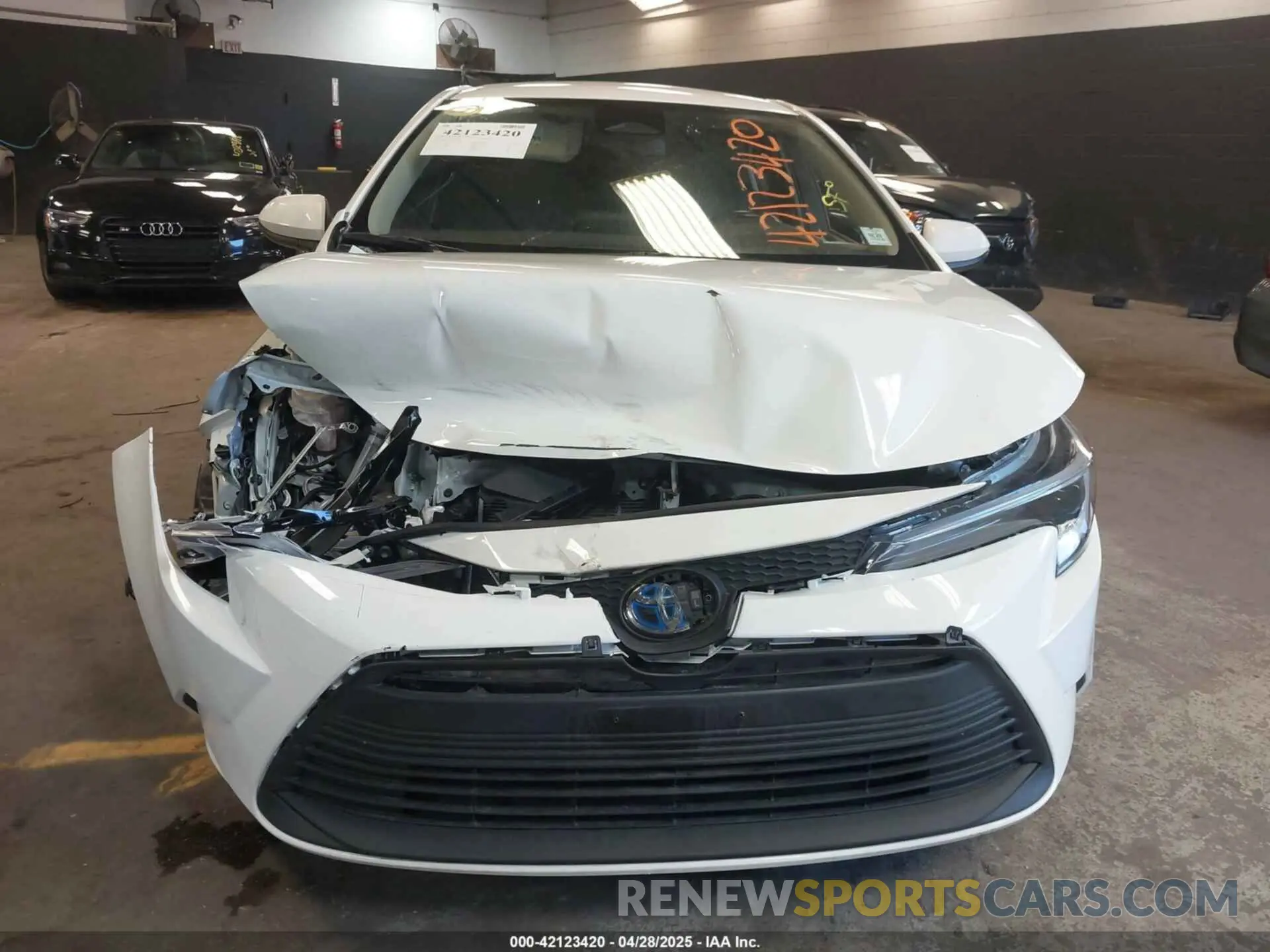 12 fotografías del automóvil dañado JTDBDMHE3P3003472 TOYOTA COROLLA 2023