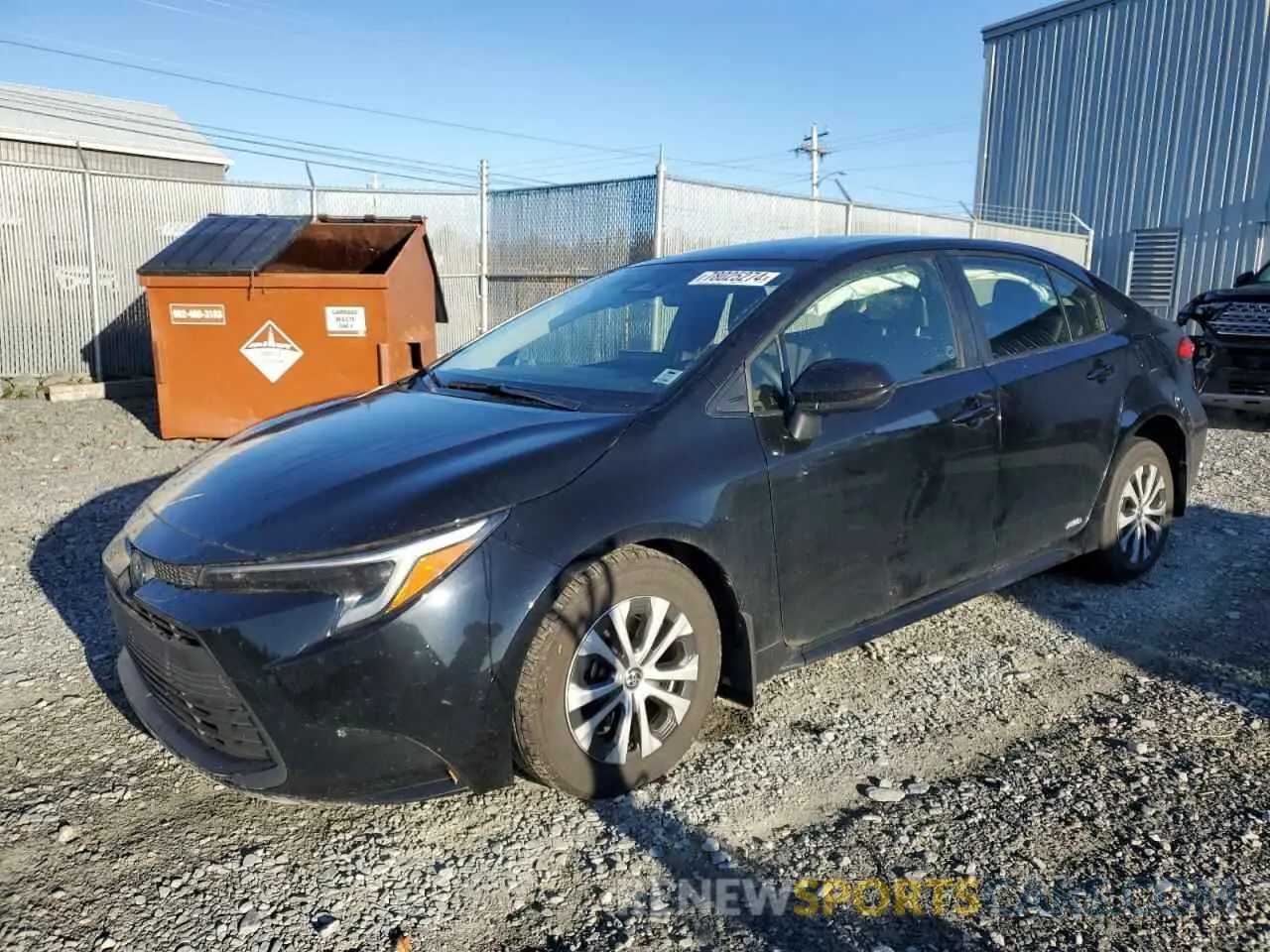 1 fotografías del automóvil dañado JTDBDMHE4P3005621 TOYOTA COROLLA 2023