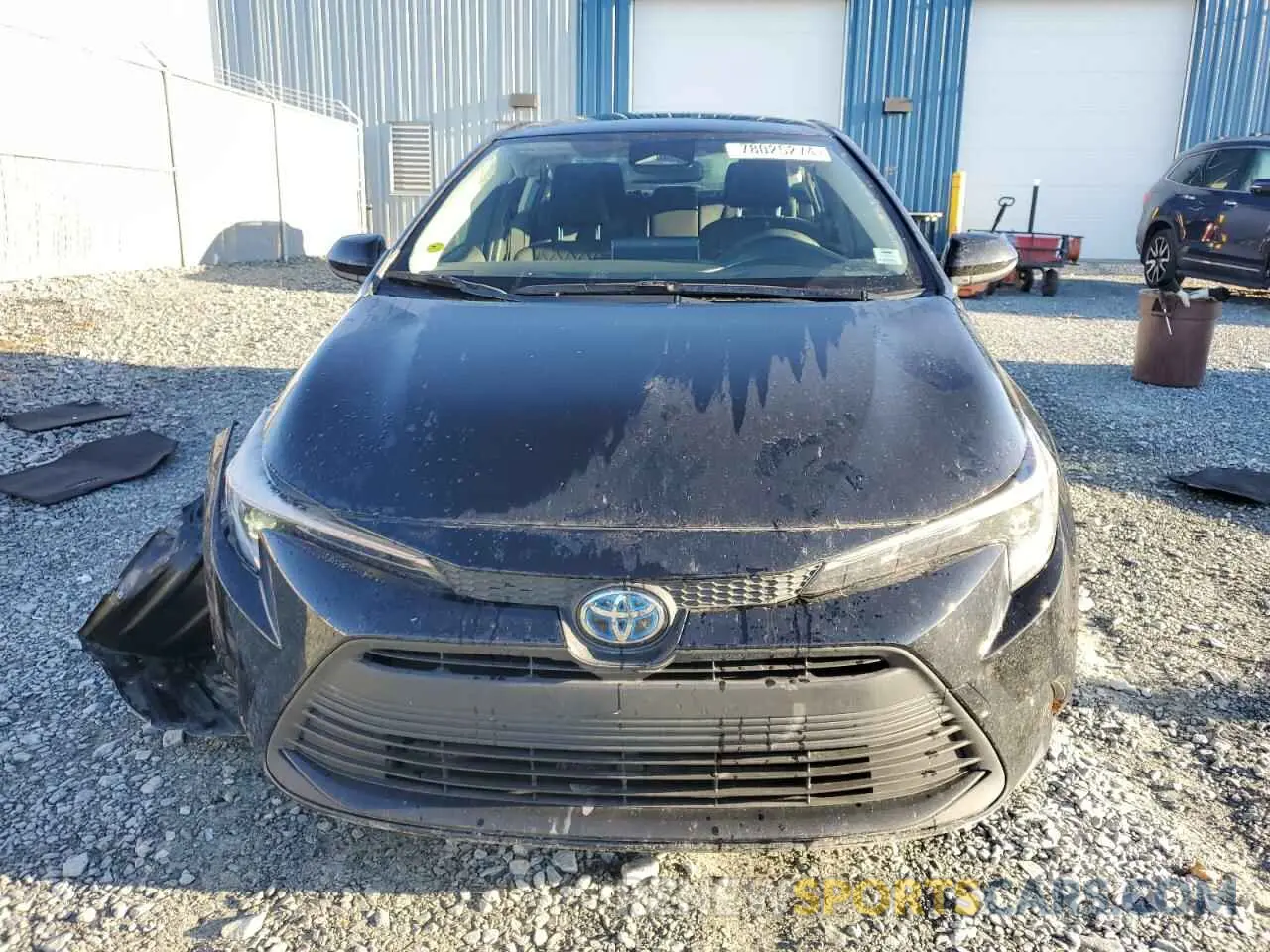 5 fotografías del automóvil dañado JTDBDMHE4P3005621 TOYOTA COROLLA 2023