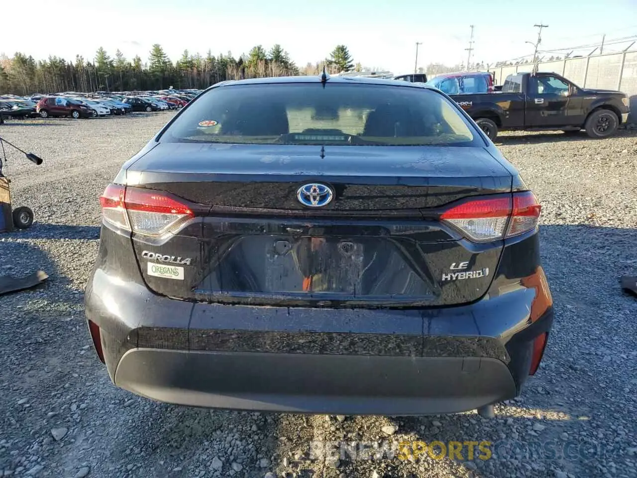 6 fotografías del automóvil dañado JTDBDMHE4P3005621 TOYOTA COROLLA 2023