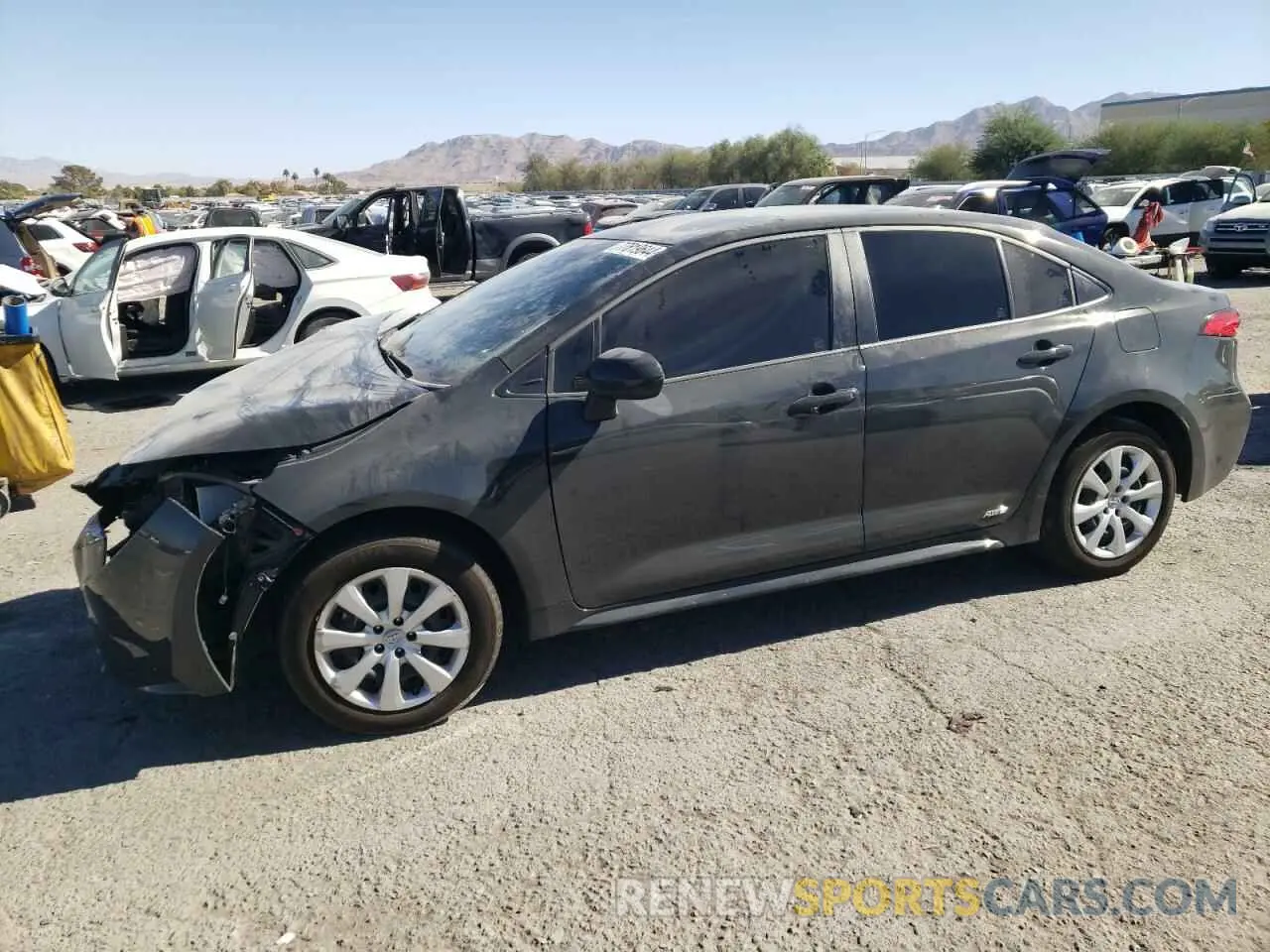 1 fotografías del automóvil dañado JTDBDMHE6P3002476 TOYOTA COROLLA 2023