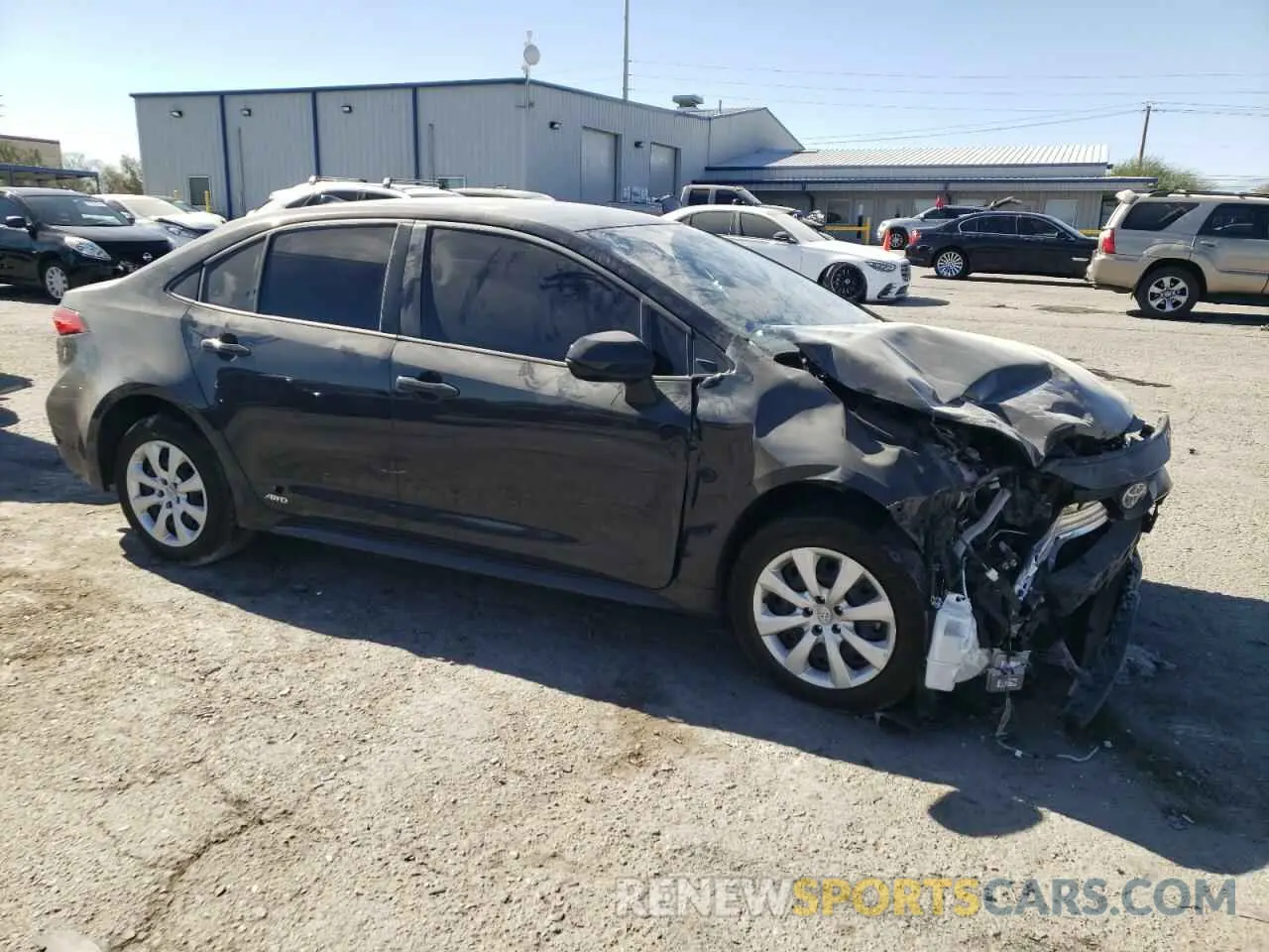 4 fotografías del automóvil dañado JTDBDMHE6P3002476 TOYOTA COROLLA 2023
