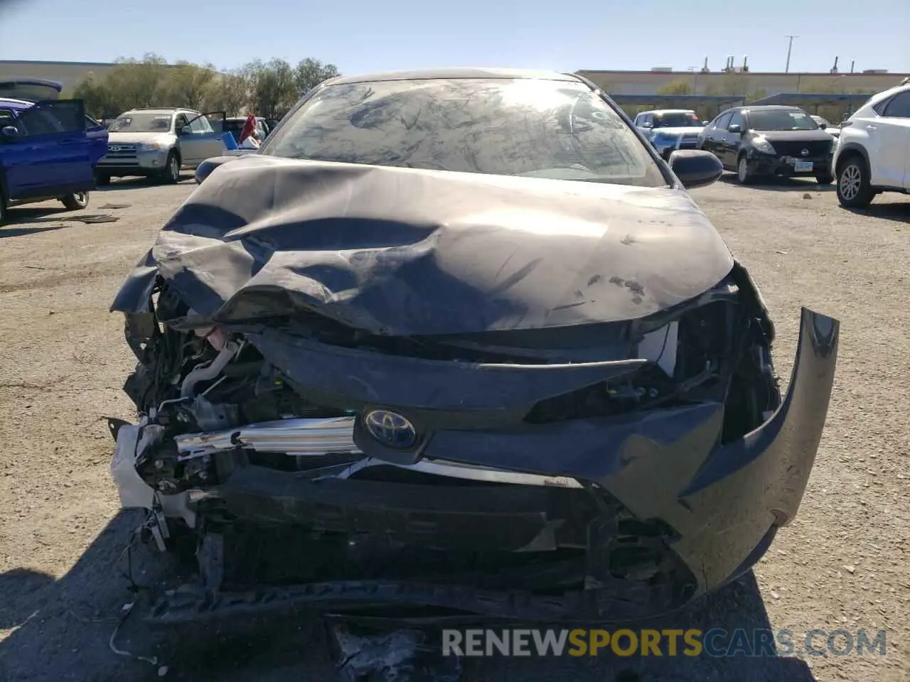 5 fotografías del automóvil dañado JTDBDMHE6P3002476 TOYOTA COROLLA 2023
