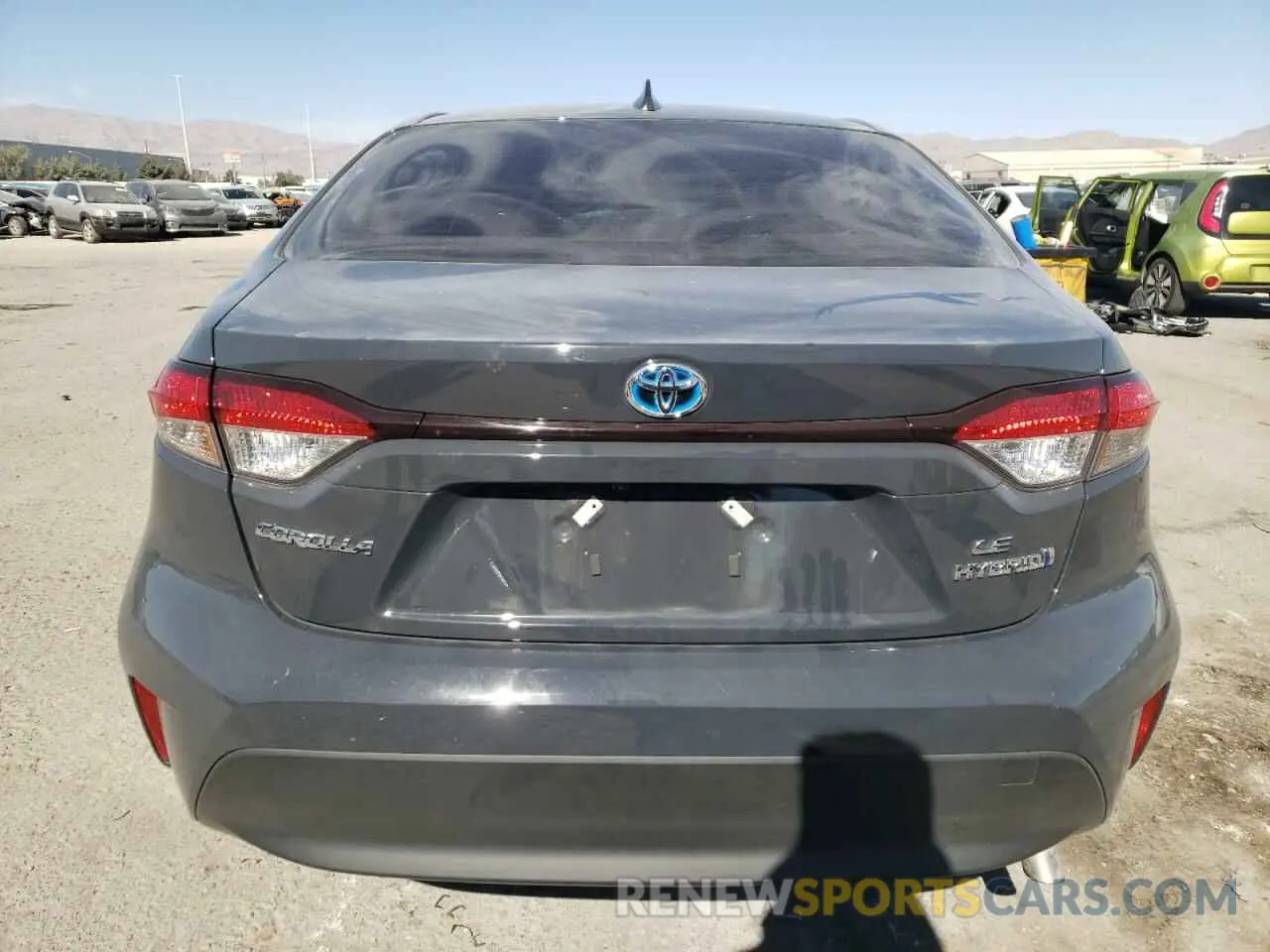 6 fotografías del automóvil dañado JTDBDMHE6P3002476 TOYOTA COROLLA 2023