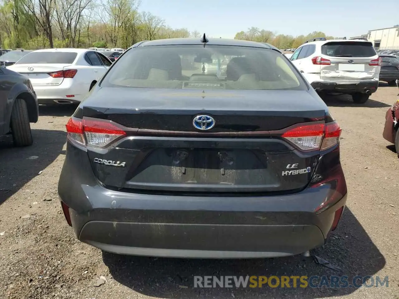 6 fotografías del automóvil dañado JTDBDMHE6PJ000917 TOYOTA COROLLA 2023