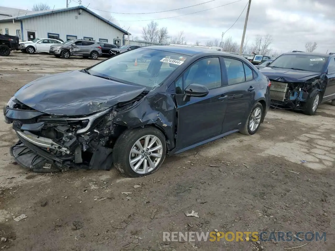 1 fotografías del automóvil dañado JTDBDMHE7P3003524 TOYOTA COROLLA 2023
