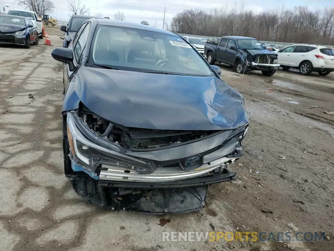 5 fotografías del automóvil dañado JTDBDMHE7P3003524 TOYOTA COROLLA 2023