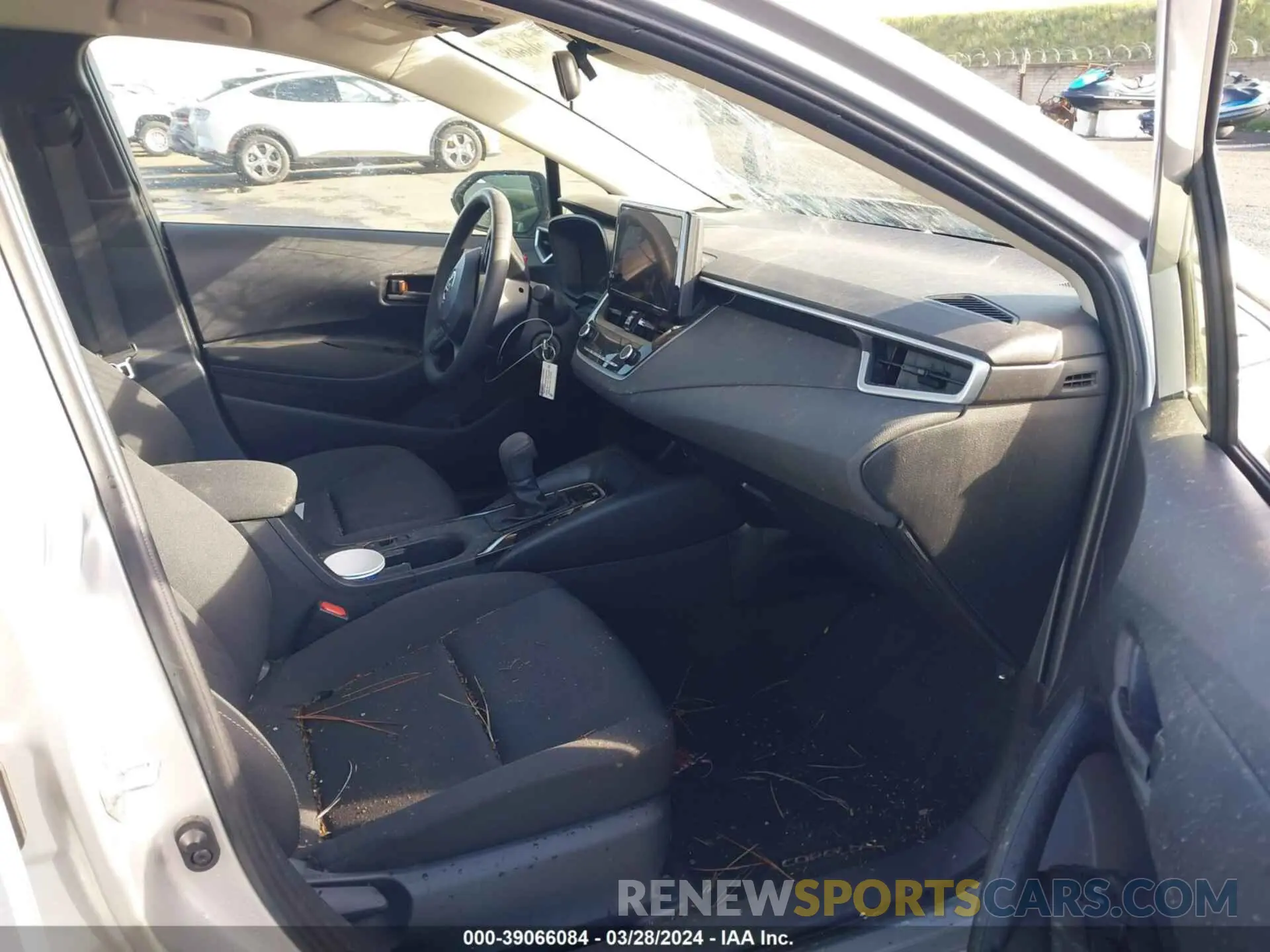 5 fotografías del automóvil dañado JTDBDMHE7P3007881 TOYOTA COROLLA 2023