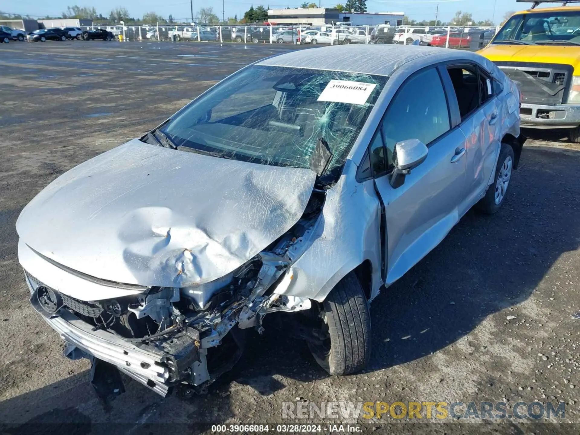 6 fotografías del automóvil dañado JTDBDMHE7P3007881 TOYOTA COROLLA 2023