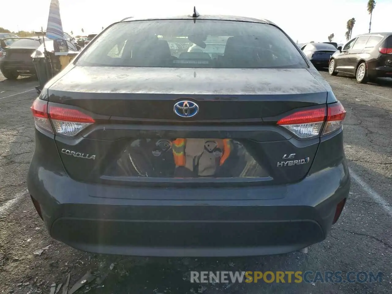 6 fotografías del automóvil dañado JTDBDMHE8P3003659 TOYOTA COROLLA 2023