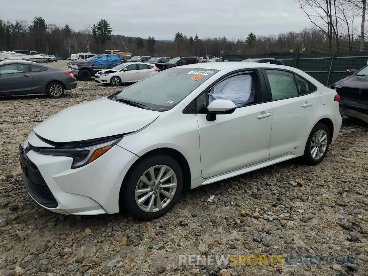 1 fotografías del automóvil dañado JTDBDMHE8PJ003298 TOYOTA COROLLA 2023