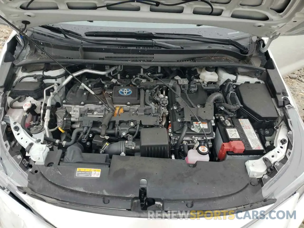 11 fotografías del automóvil dañado JTDBDMHE8PJ003298 TOYOTA COROLLA 2023
