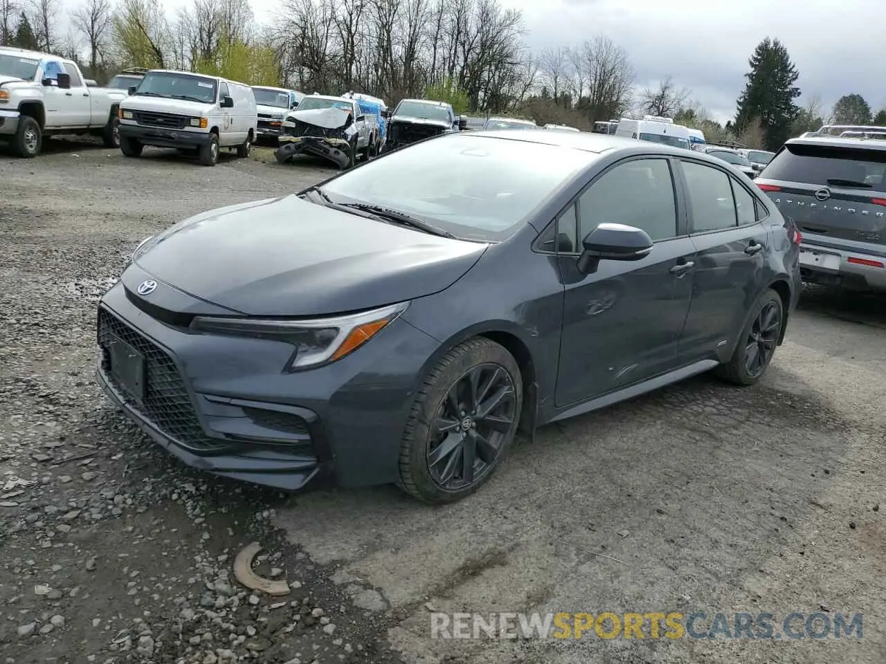 1 fotografías del automóvil dañado JTDBDMHE9P3006747 TOYOTA COROLLA 2023