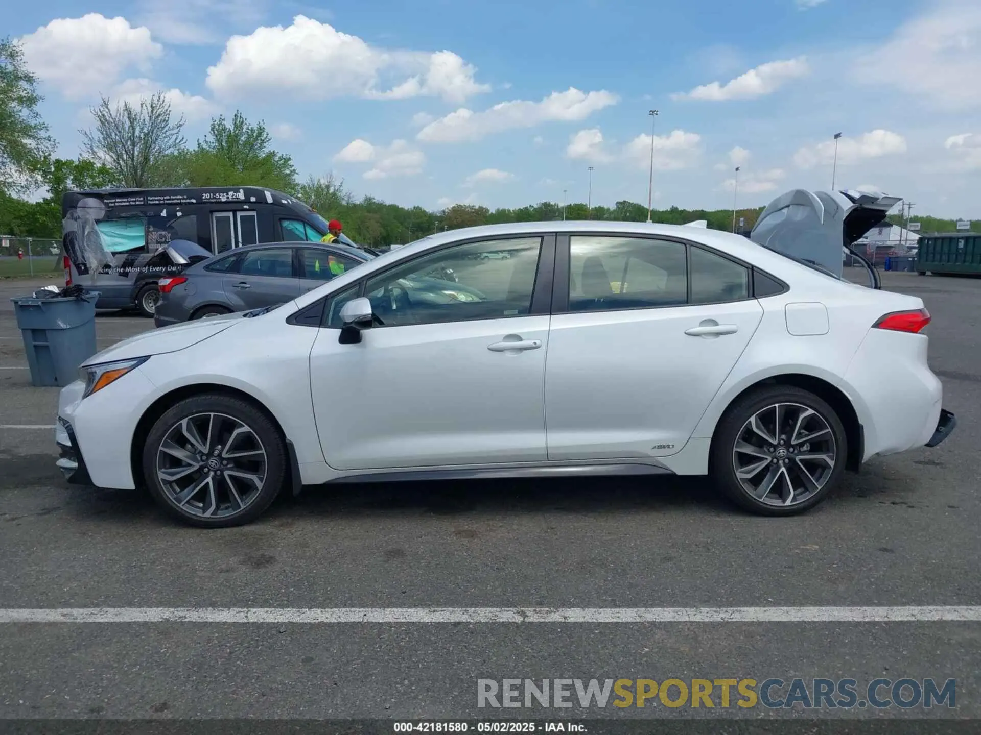 14 fotografías del automóvil dañado JTDBDMHE9P3007395 TOYOTA COROLLA 2023