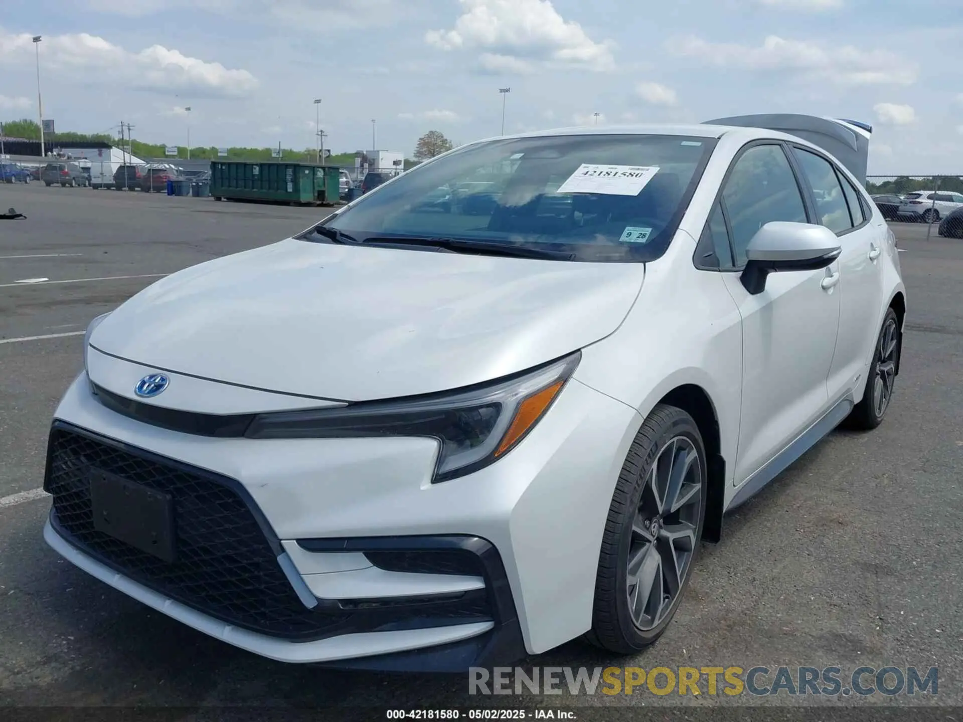 2 fotografías del automóvil dañado JTDBDMHE9P3007395 TOYOTA COROLLA 2023