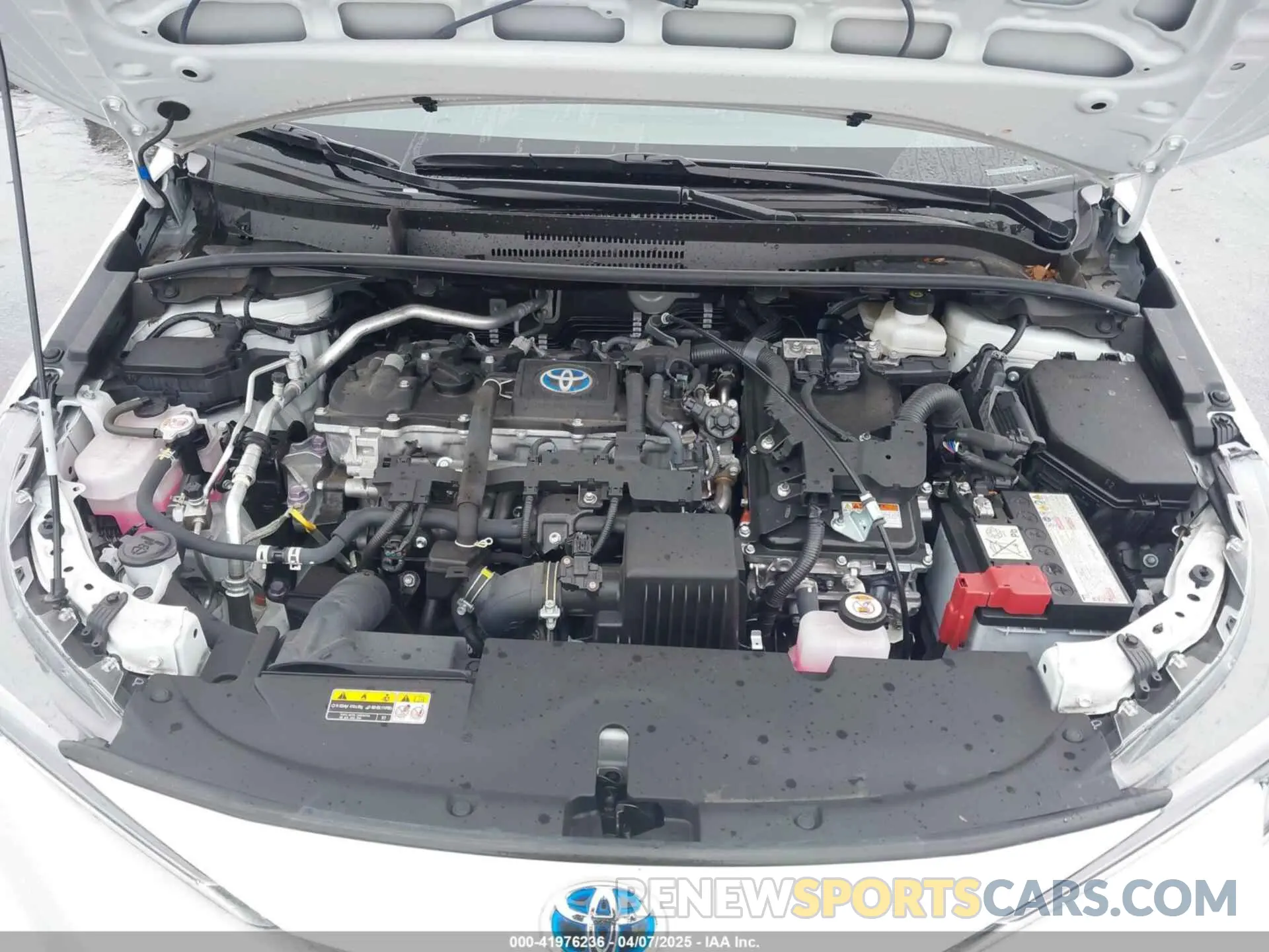 10 fotografías del automóvil dañado JTDBDMHE9PJ001298 TOYOTA COROLLA 2023
