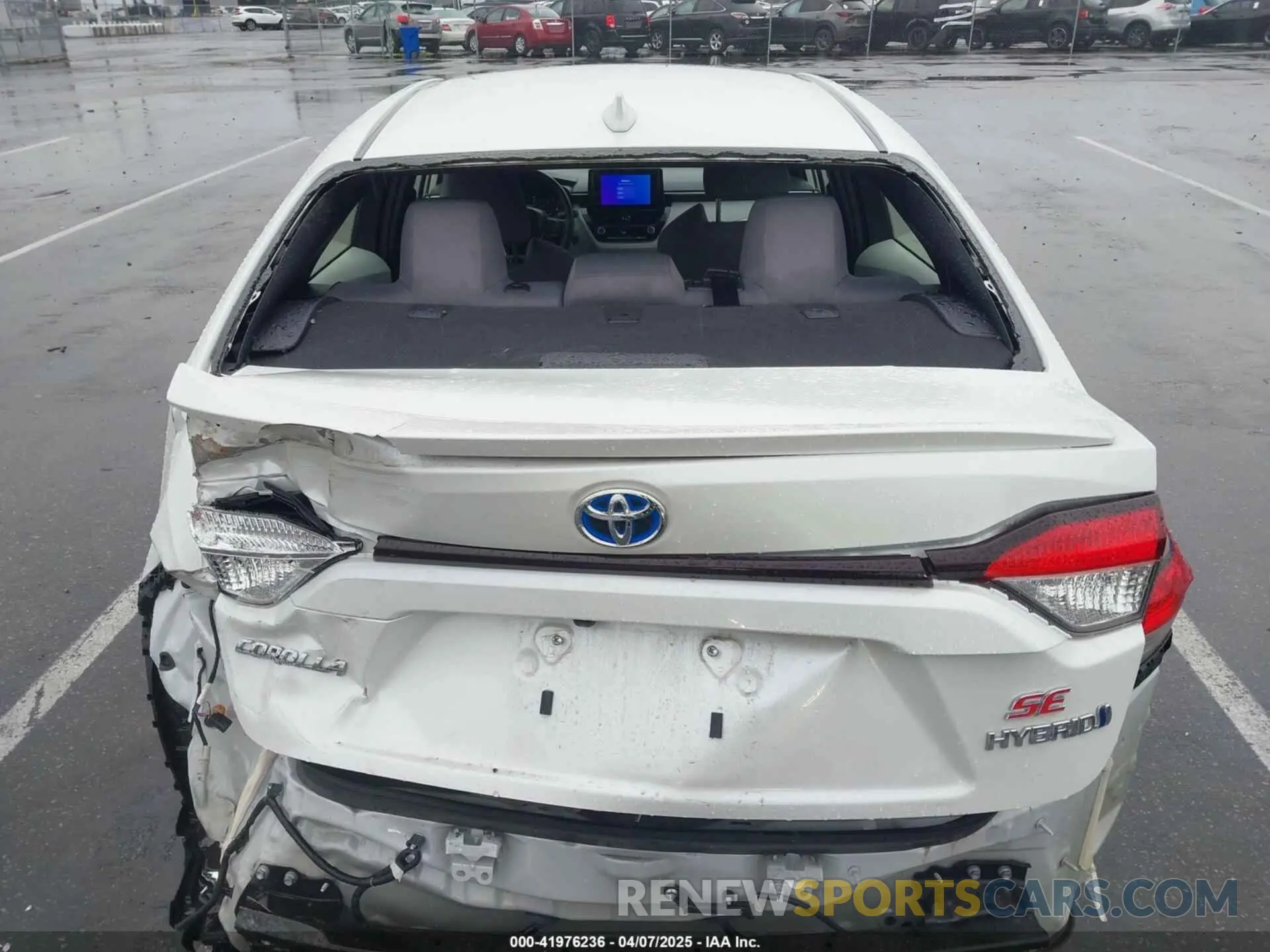 18 fotografías del automóvil dañado JTDBDMHE9PJ001298 TOYOTA COROLLA 2023