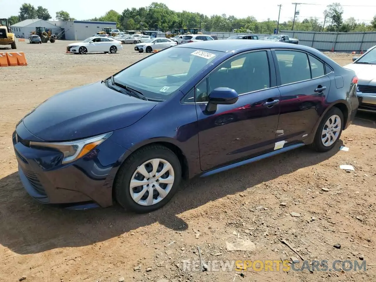 1 fotografías del automóvil dañado JTDBDMHE9PJ001933 TOYOTA COROLLA 2023