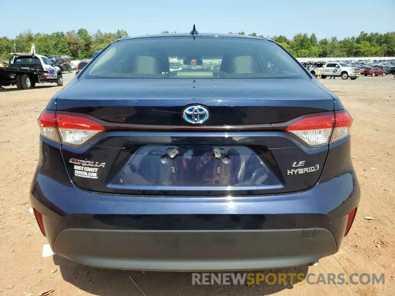 6 fotografías del automóvil dañado JTDBDMHE9PJ001933 TOYOTA COROLLA 2023