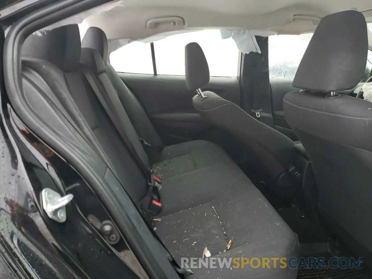 10 fotografías del automóvil dañado JTDBDMHEXPJ002637 TOYOTA COROLLA 2023