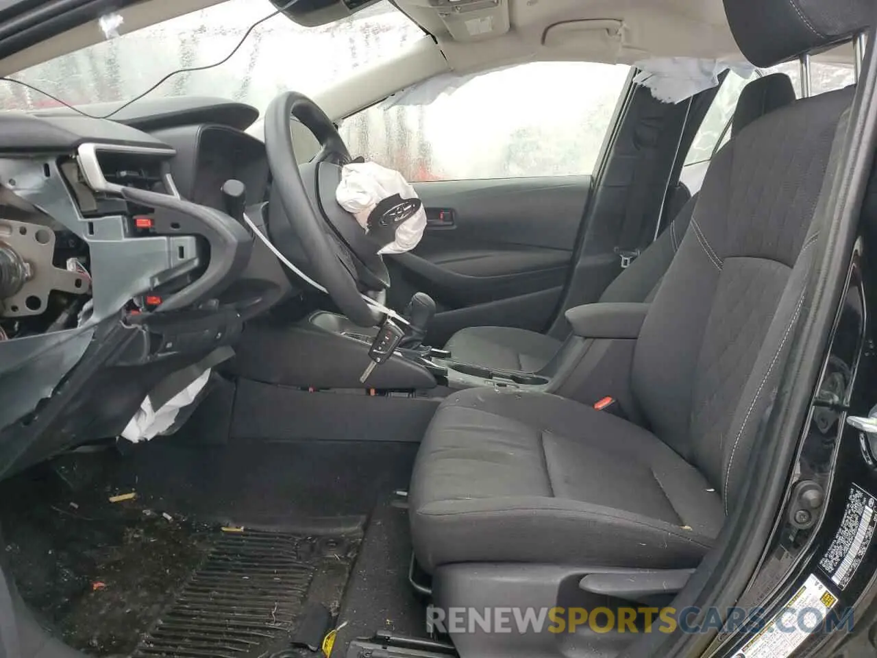 7 fotografías del automóvil dañado JTDBDMHEXPJ002637 TOYOTA COROLLA 2023