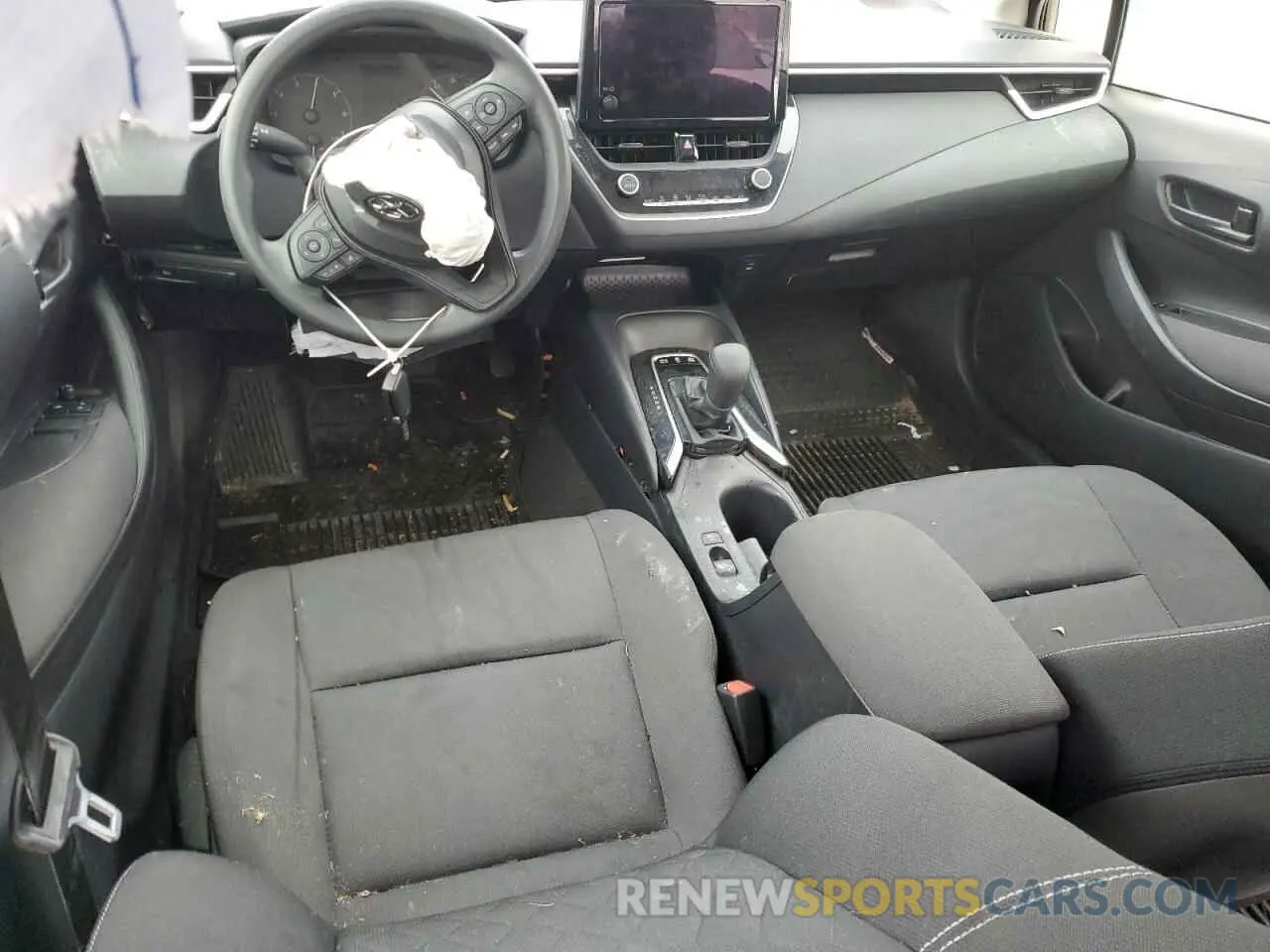 8 fotografías del automóvil dañado JTDBDMHEXPJ002637 TOYOTA COROLLA 2023