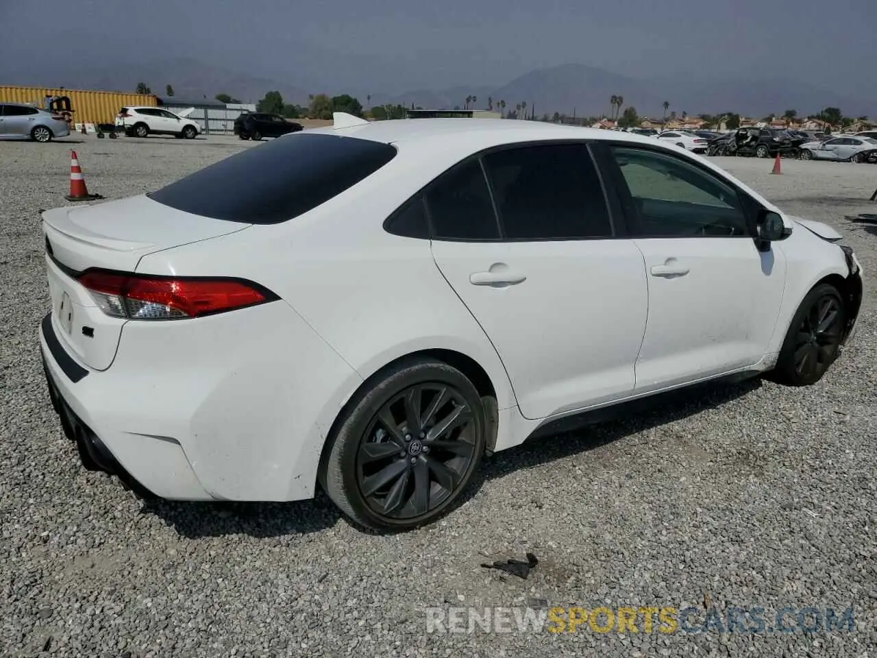 3 fotografías del automóvil dañado JTDP4MCE0P3515297 TOYOTA COROLLA 2023