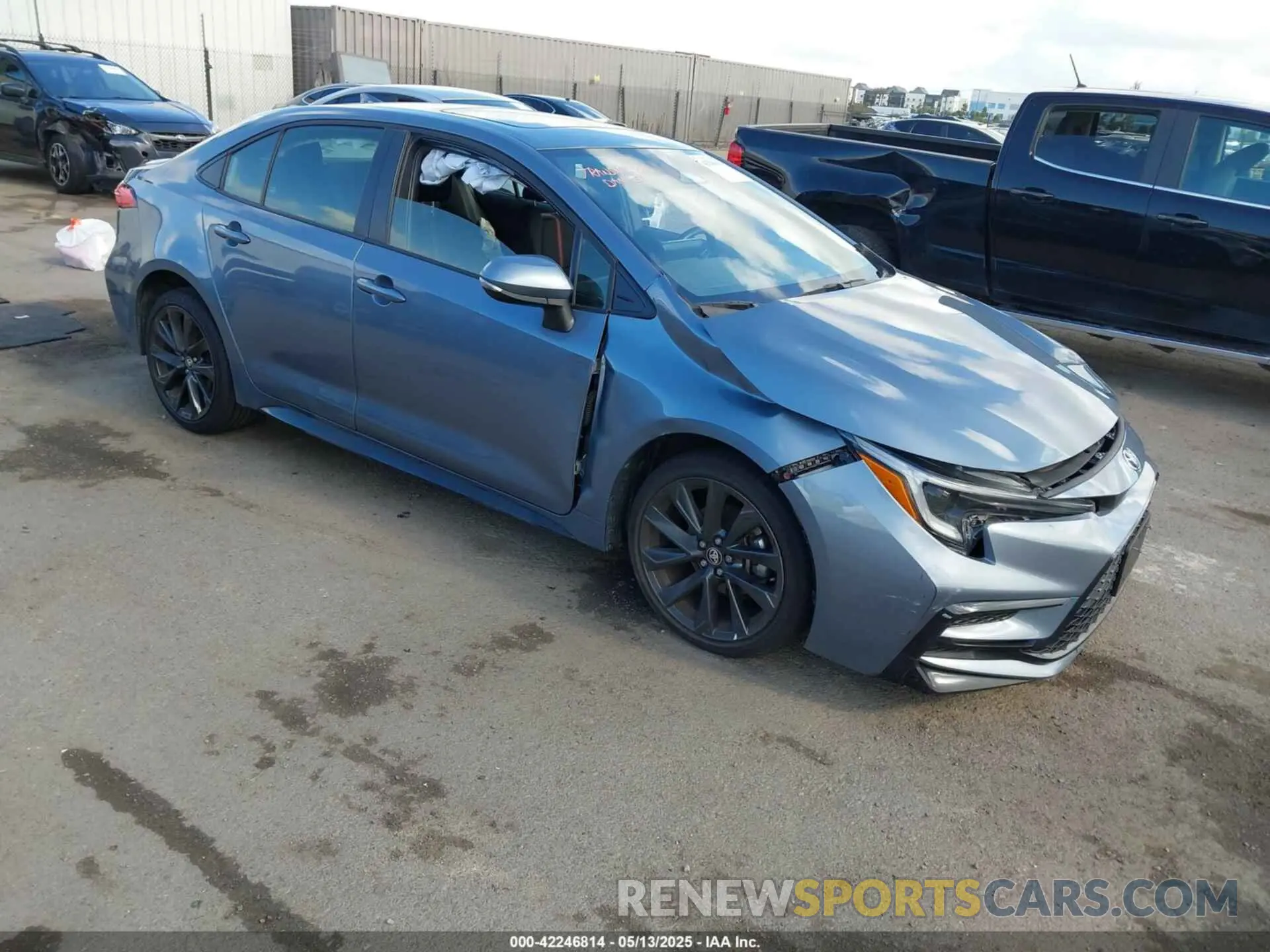 1 fotografías del automóvil dañado JTDP4MCE0PJ101660 TOYOTA COROLLA 2023