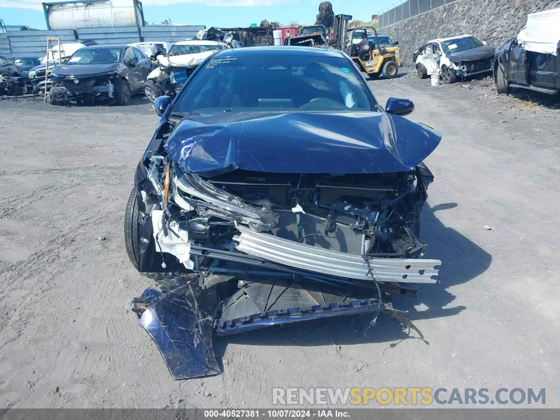 6 fotografías del automóvil dañado JTDP4MCE0PJ102498 TOYOTA COROLLA 2023