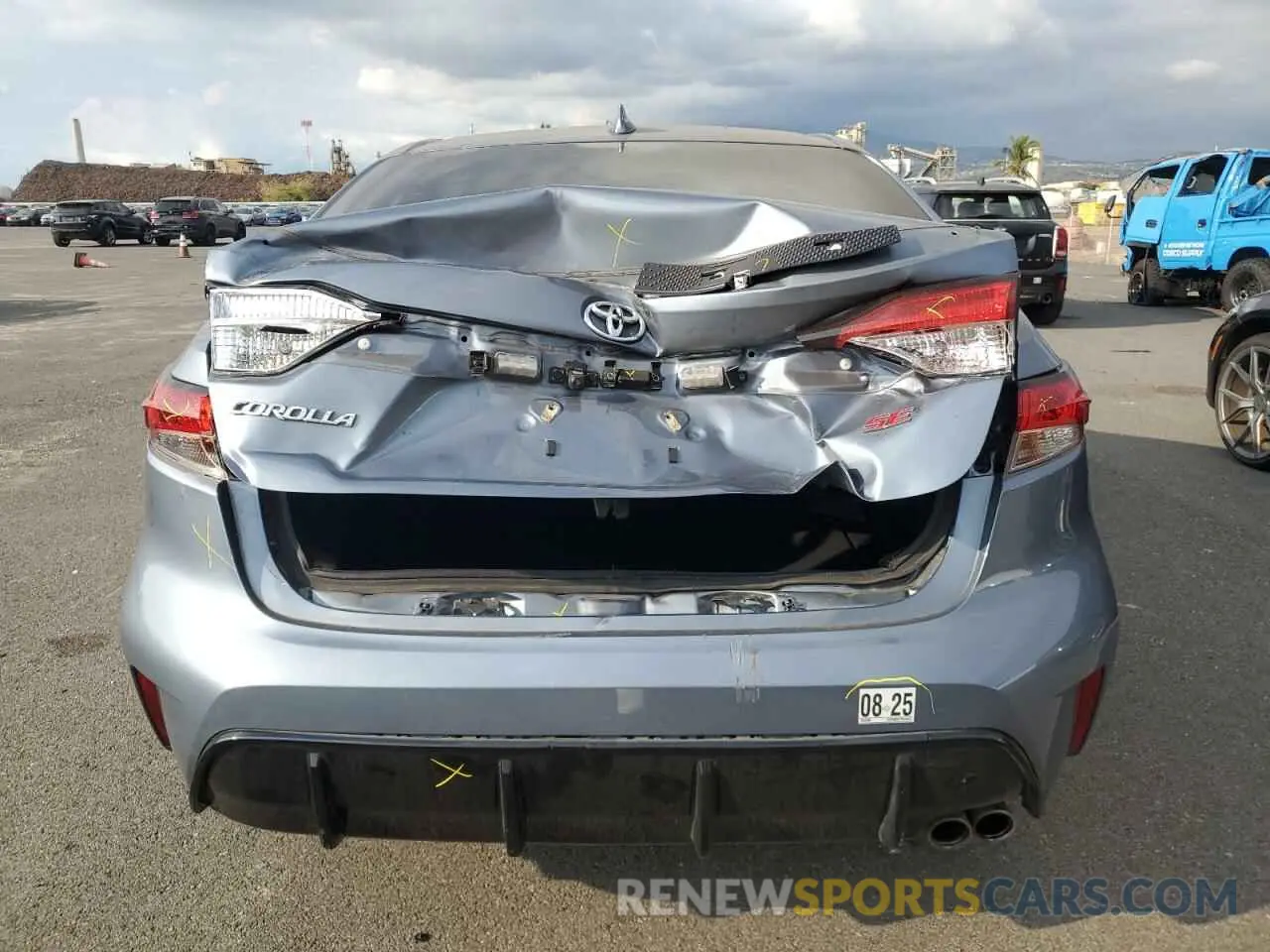 6 fotografías del automóvil dañado JTDP4MCE1P3518919 TOYOTA COROLLA 2023